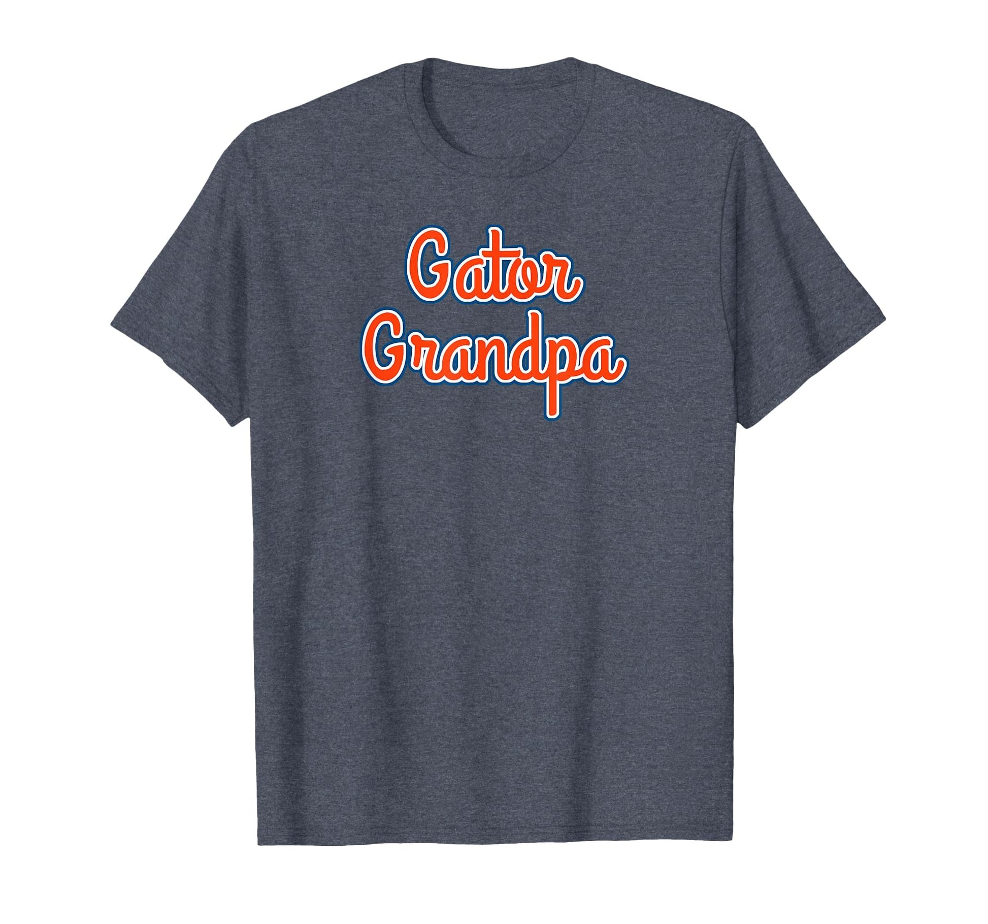 Cursive Gator Grandpa T-Shirt - Novelty Apparel for Adults - T-Shirt, Sweatshirt, Hoodie