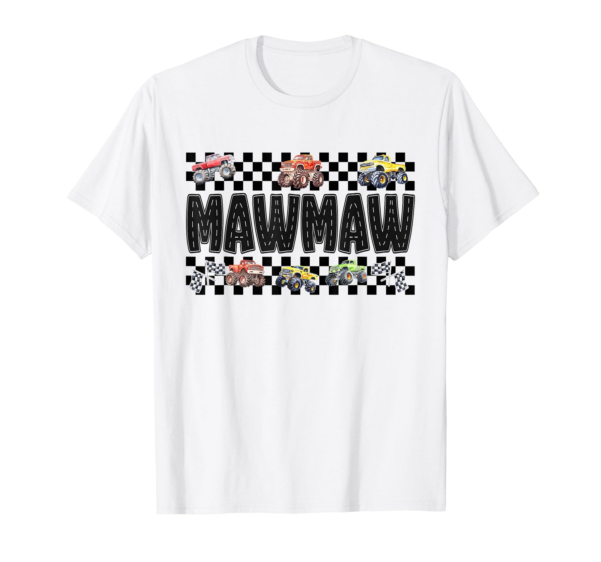 Mawmaw Monster Truck Family Crew T-Shirt - Fun Novelty Design Unisex - T-Shirt, Sweatshirt, Hoodie