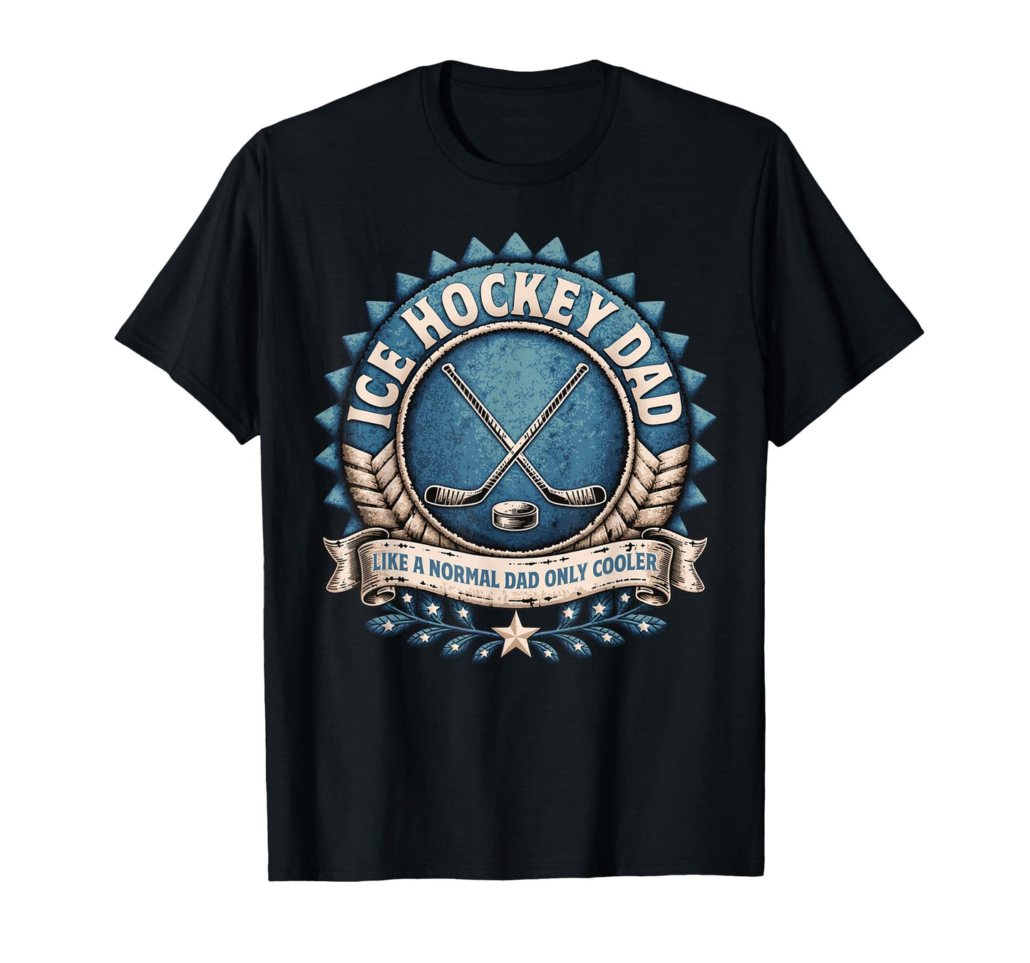 Like Normal Dad Only Cooler Usa Ice T-Shirt - Custom Art Print for Adults - T-Shirt, Sweatshirt, Hoodie