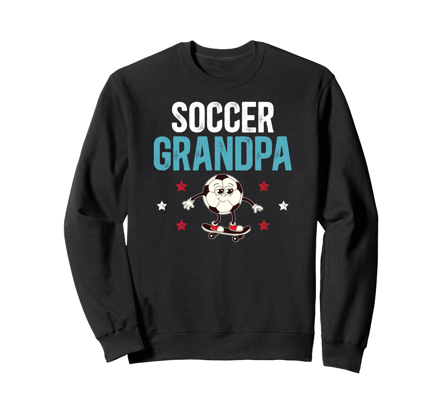 Soccer Grandpa Proud Grandpa Sweatshirt - Minimalist Print for Adults - T-Shirt, Sweatshirt, Hoodie