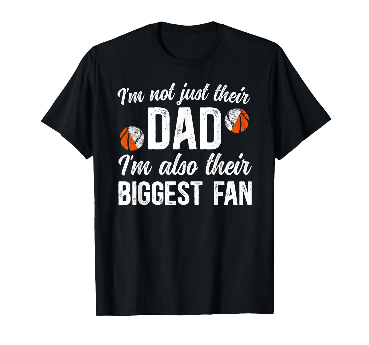 Their Biggest Fan Baseball T-Shirt - Fun Novelty Design Men Women - T-Shirt, Sweatshirt, Hoodie