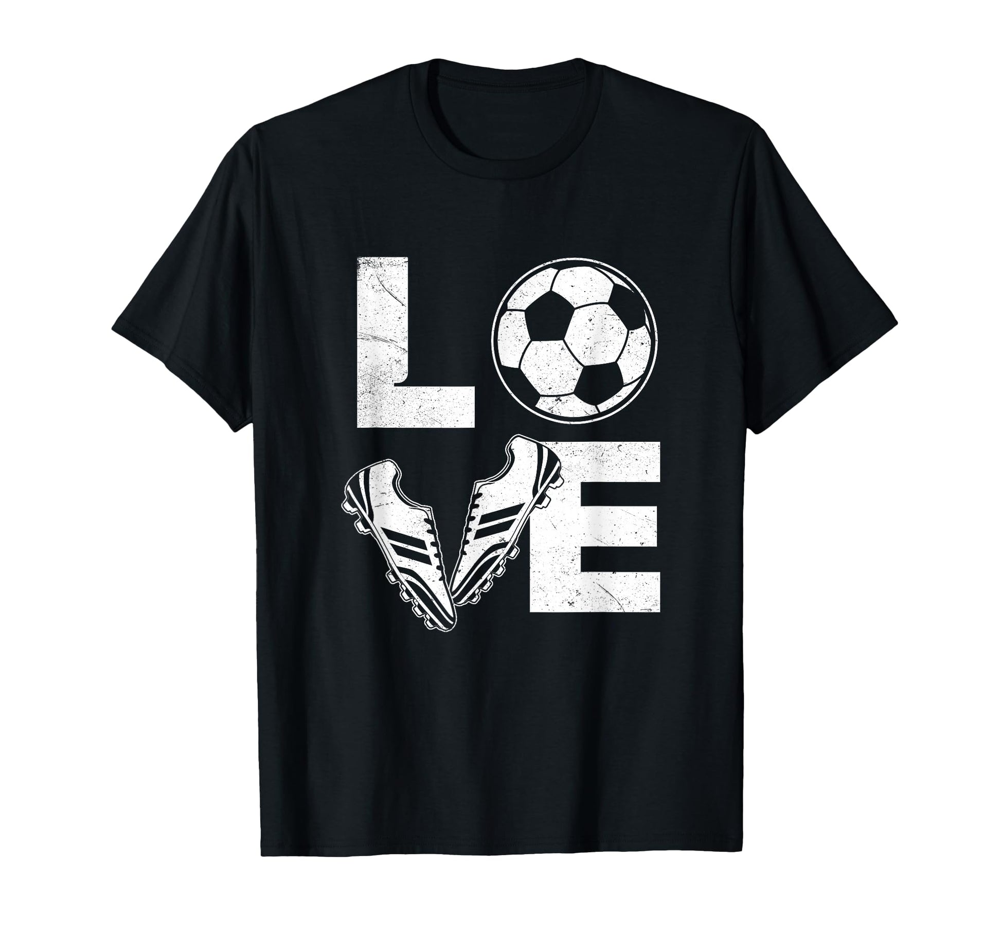 Love Soccer Player Soccer Lover T-Shirt - Custom Art Print Men Women - T-Shirt, Sweatshirt, Hoodie
