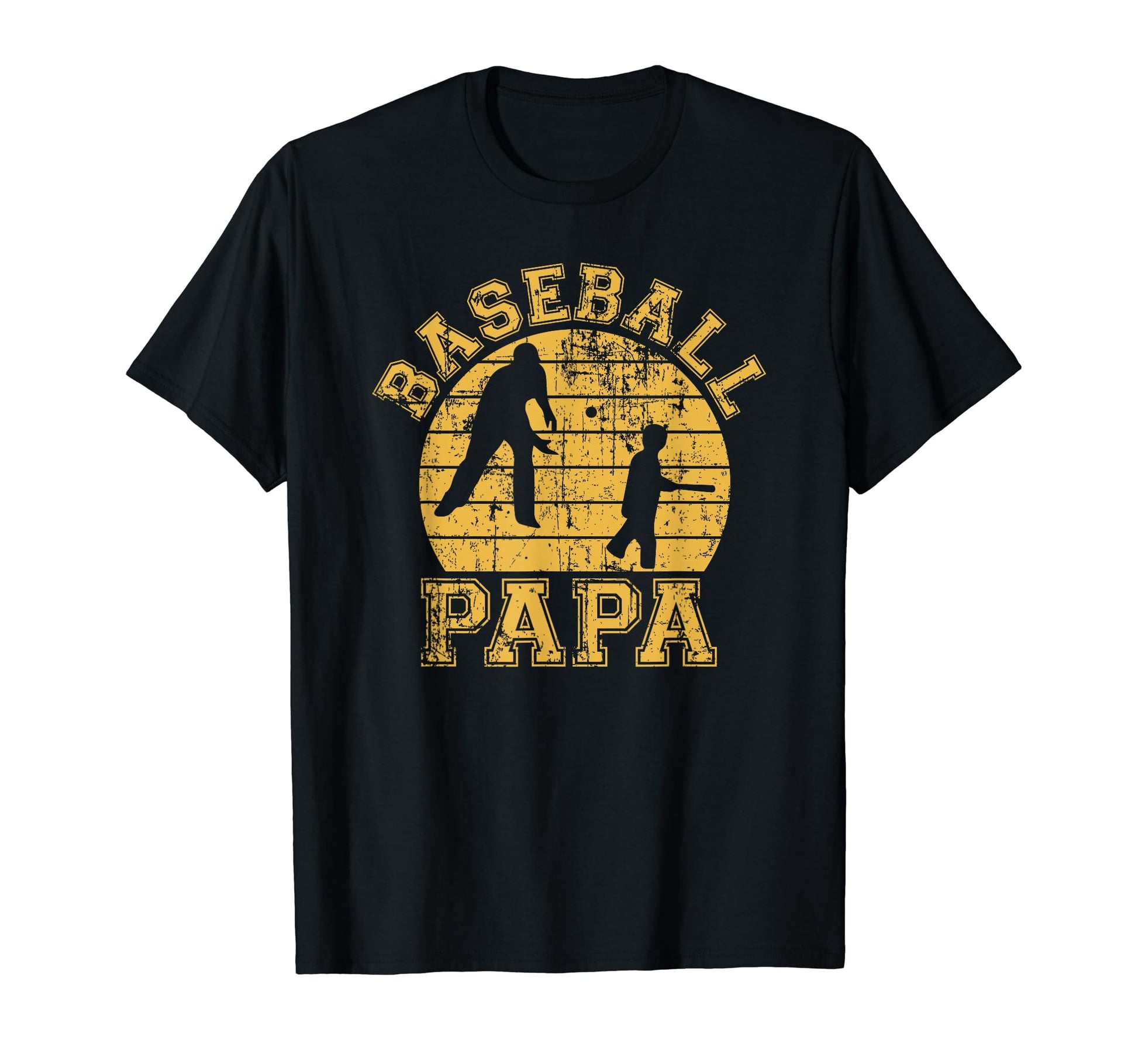 Baseball Papa Grandfather T-Shirt - Casual Everyday Wear for Adults - T-Shirt, Sweatshirt, Hoodie