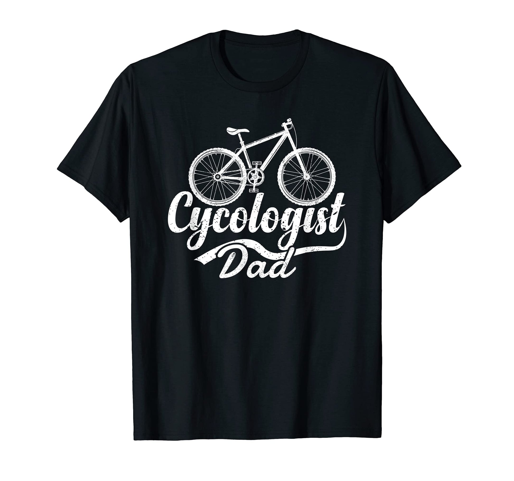 Mens Cycologist Dad Cycling Avid T-Shirt - Custom Art Print for Adults - T-Shirt, Sweatshirt, Hoodie