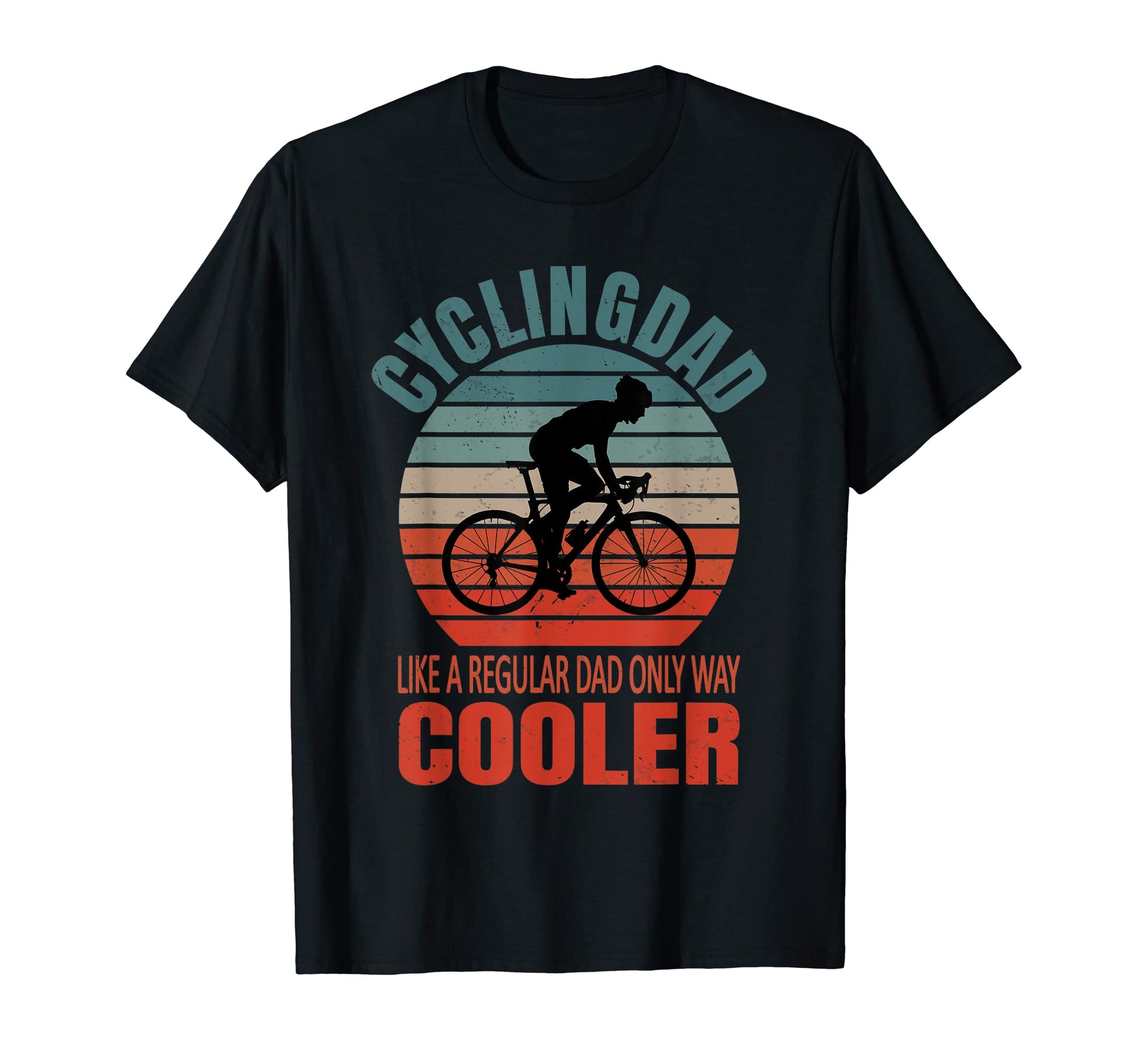 Mens Bicycle Bike Cyclist Cycling T-Shirt - Minimalist Print for Adults - T-Shirt, Sweatshirt, Hoodie