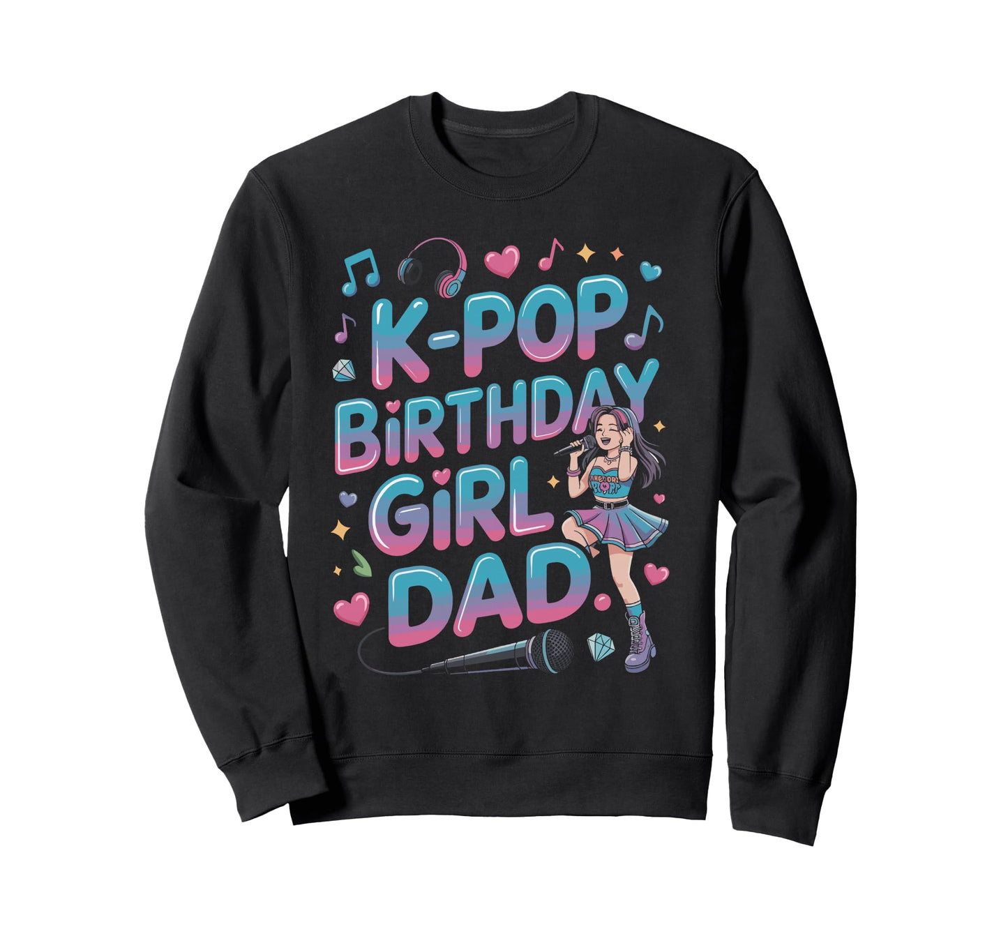 Korean Pop Outfit Kpop K Pop Sweatshirt - Unique Graphic for Adults - T-Shirt, Sweatshirt, Hoodie