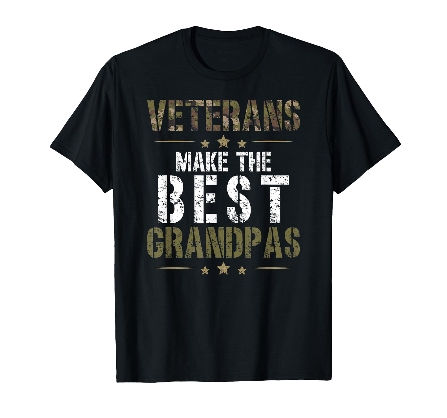 Veterans Make Best Grandpas Veteran T-Shirt - Aesthetic Graphic Men Women - T-Shirt, Sweatshirt, Hoodie
