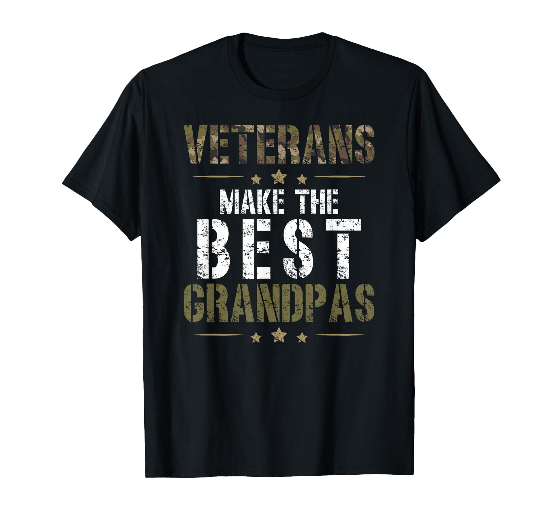 Veterans Make Best Grandpas Veteran T-Shirt - Aesthetic Graphic Men Women - T-Shirt, Sweatshirt, Hoodie