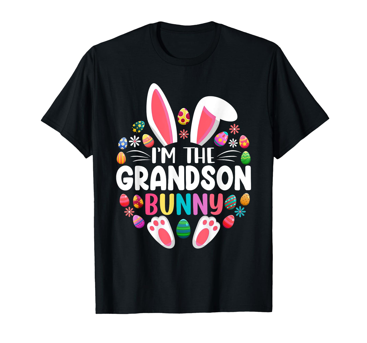 Im Grandson Bunny Funny Easter Day T-Shirt - Aesthetic Graphic for Adults - T-Shirt, Sweatshirt, Hoodie