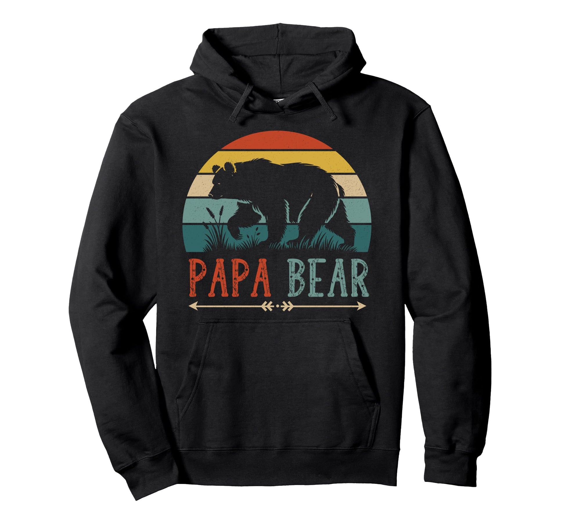 Papa Bear Lover Father Dad Parent Hoodie - Novelty Apparel Men Women - T-Shirt, Sweatshirt, Hoodie