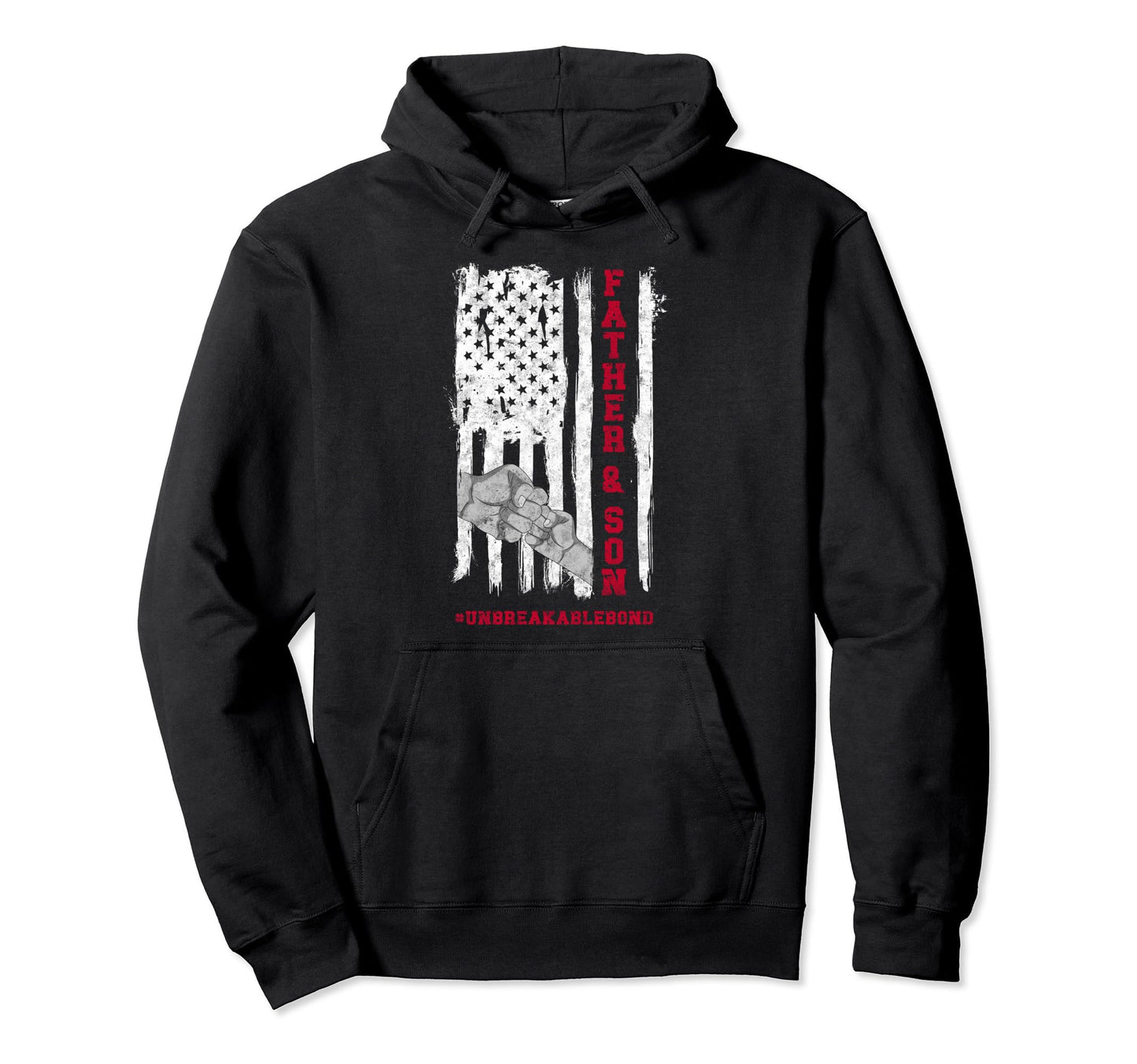 Father Son Fathers Day Dad Daddy Son Hoodie - Aesthetic Graphic Men Women - T-Shirt, Sweatshirt, Hoodie