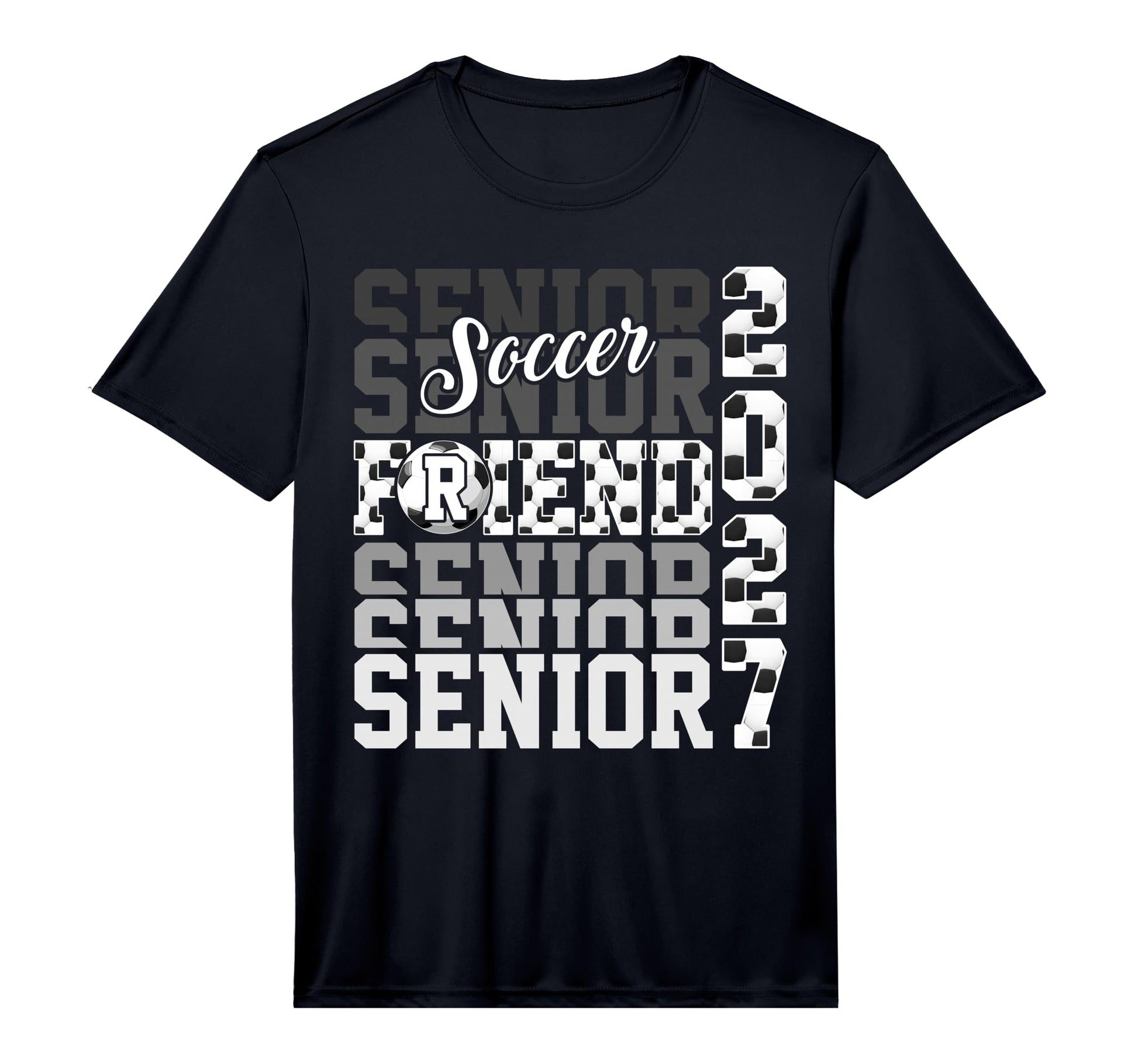 Senior 2027 Soccer Friend Proud Family T-Shirt - Unique Graphic Unisex - T-Shirt, Sweatshirt, Hoodie