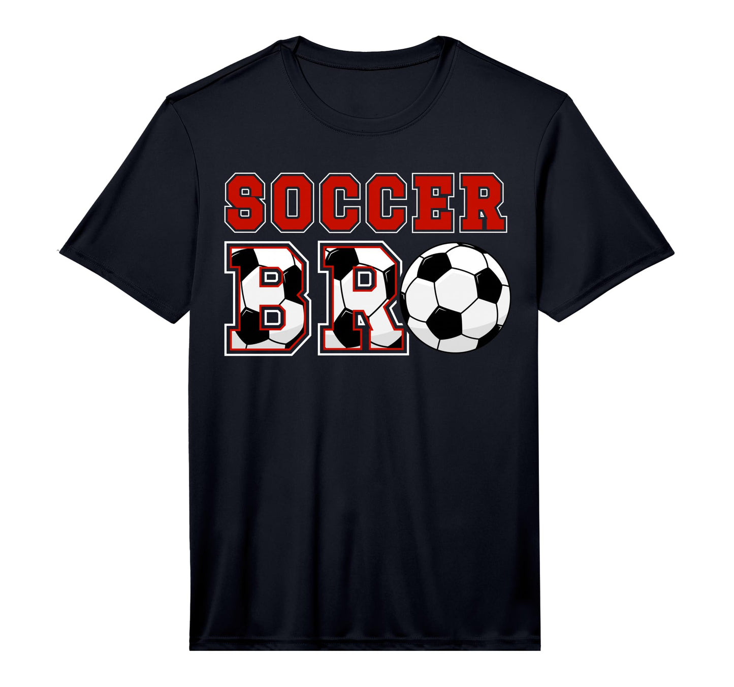 Soccer Bro Proud Soccer Brother T-Shirt - Casual Everyday Wear Unisex - T-Shirt, Sweatshirt, Hoodie