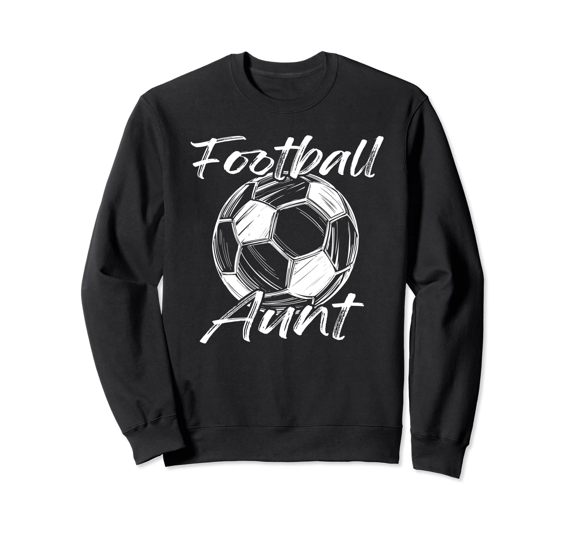 Football Aunt Family Matching Sweatshirt - Aesthetic Graphic for Adults - T-Shirt, Sweatshirt, Hoodie