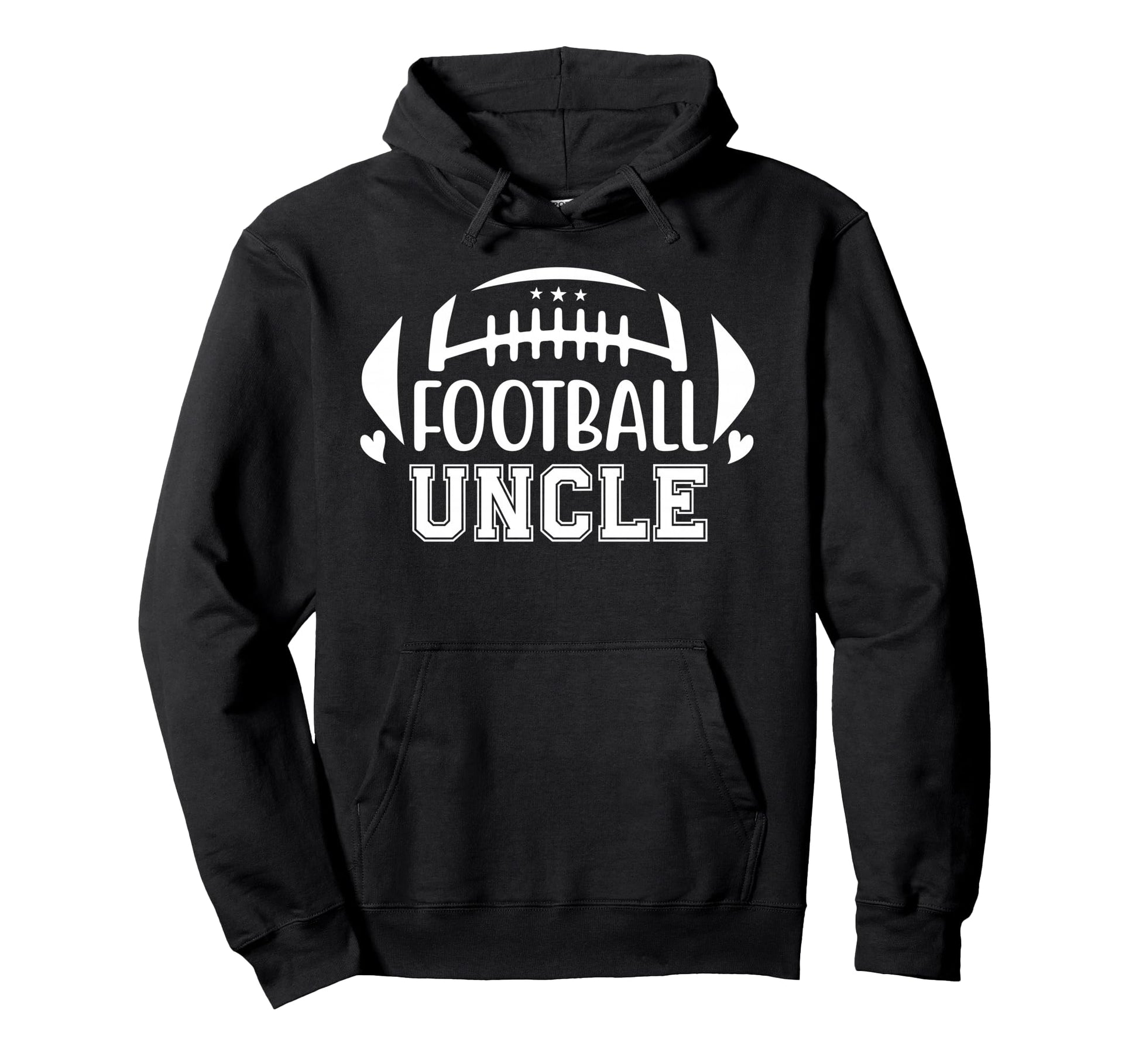 Football Uncle Loud And Proud Uncle Hoodie - Unique Graphic for Adults - T-Shirt, Sweatshirt, Hoodie