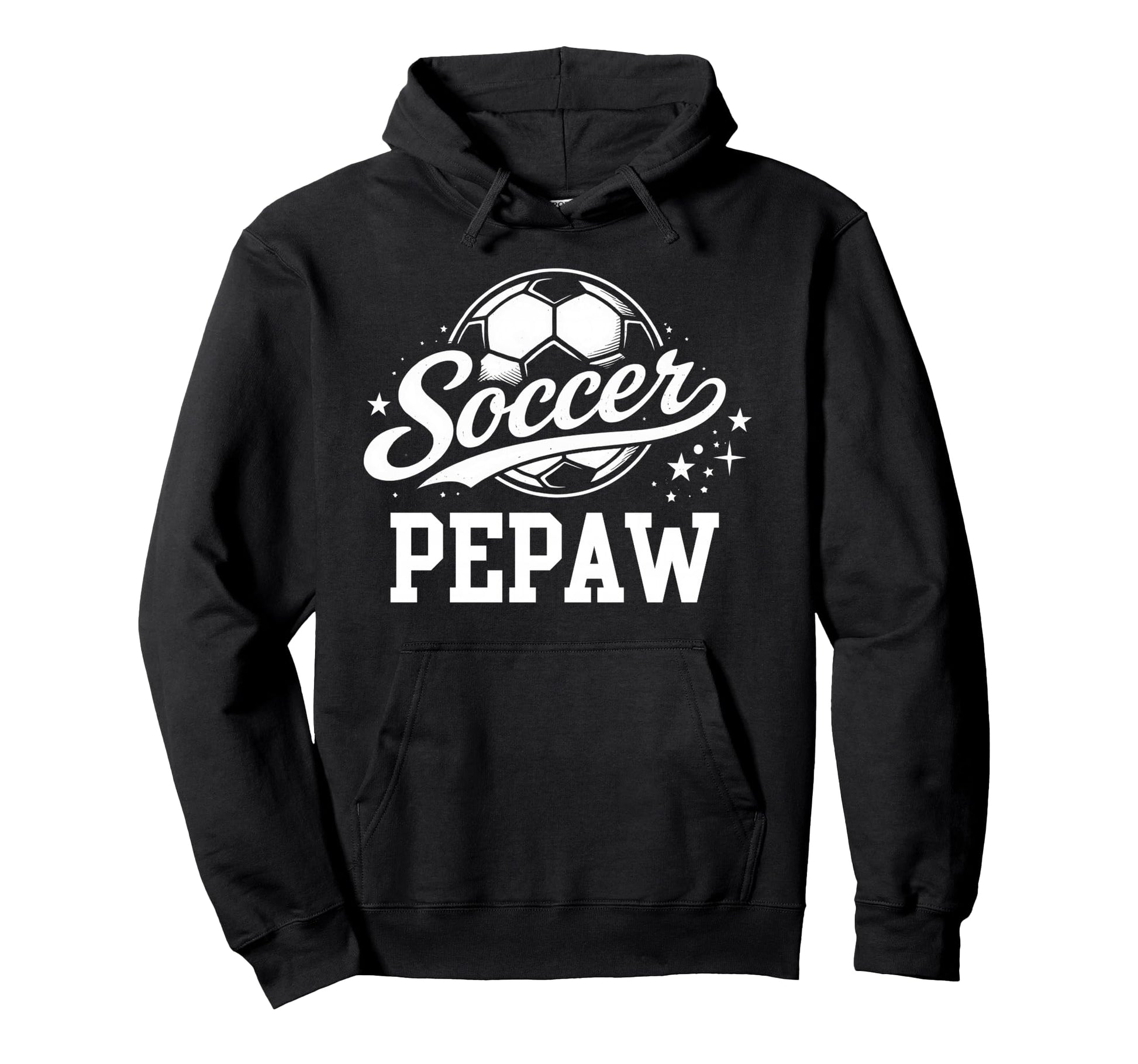 Soccer Pepaw Soccer Ball Hoodie - Minimalist Print Unisex - T-Shirt, Sweatshirt, Hoodie