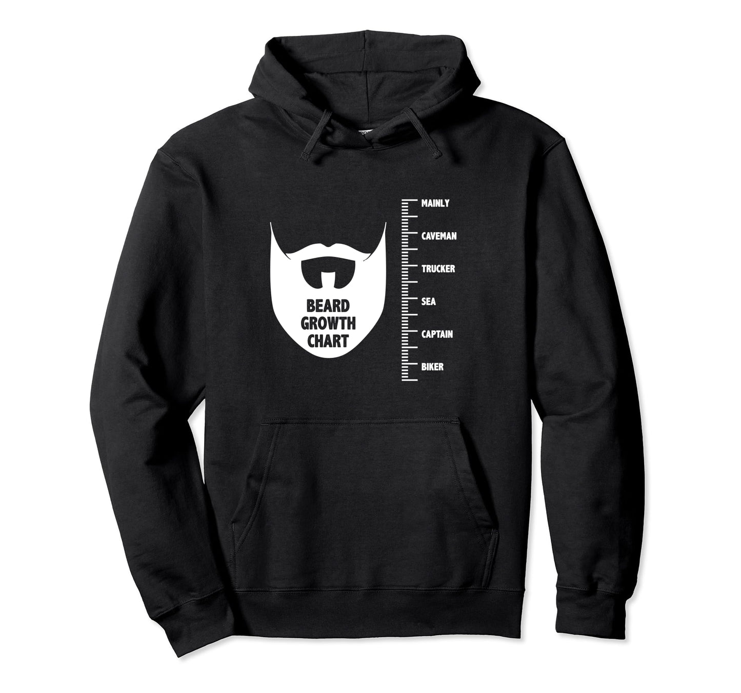 Bearded Guy Funny Beard Lover Mustache I Hoodie - Novelty Apparel Unisex - T-Shirt, Sweatshirt, Hoodie