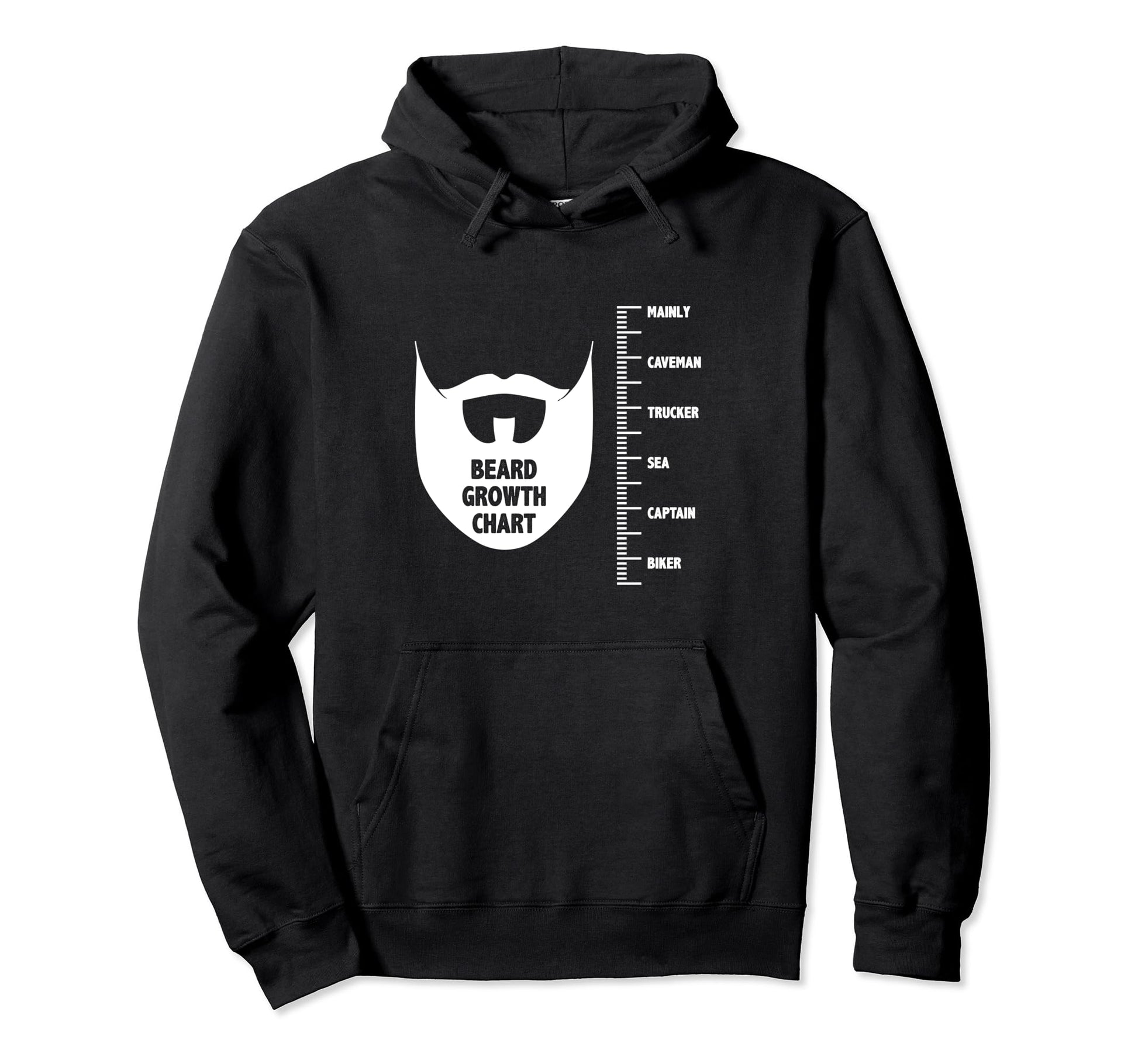 Bearded Guy Funny Beard Lover Mustache I Hoodie - Novelty Apparel Unisex - T-Shirt, Sweatshirt, Hoodie