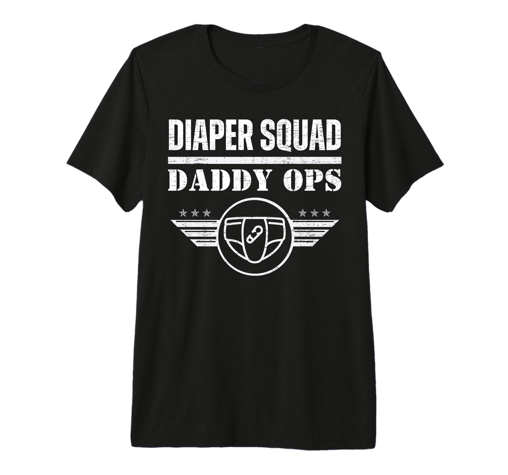 Diaper Squad Daddy Ops Funny Military New T-Shirt - Graphic Print Unisex - T-Shirt, Sweatshirt, Hoodie