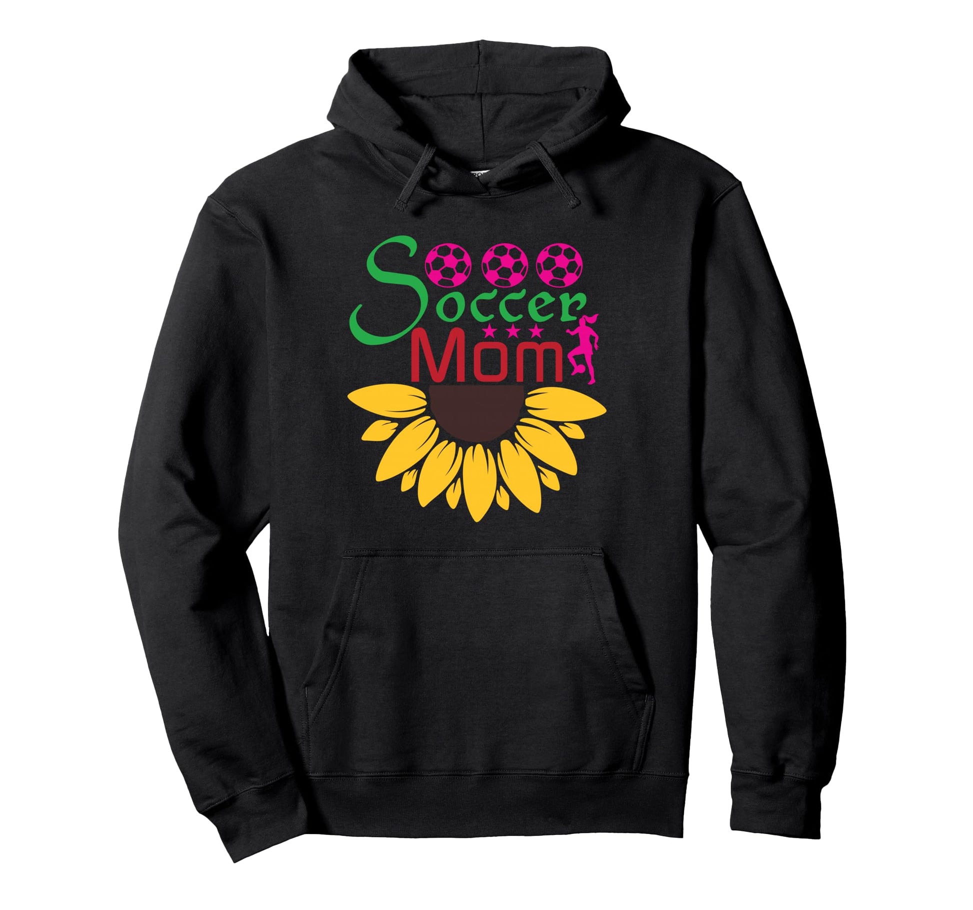 Soccer Mom Must Haves Womens Mother Day Hoodie - Trendy Graphic for Adults - T-Shirt, Sweatshirt, Hoodie