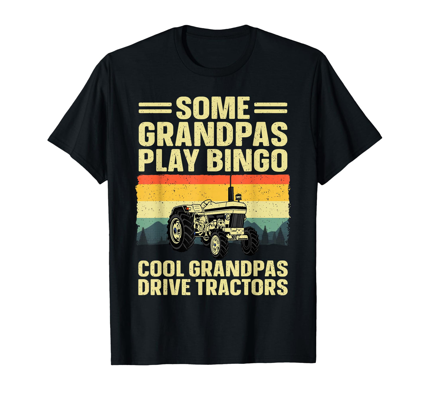Tractor Art Grandpa Farming Farmer Farm T-Shirt - Novelty Apparel Unisex - T-Shirt, Sweatshirt, Hoodie