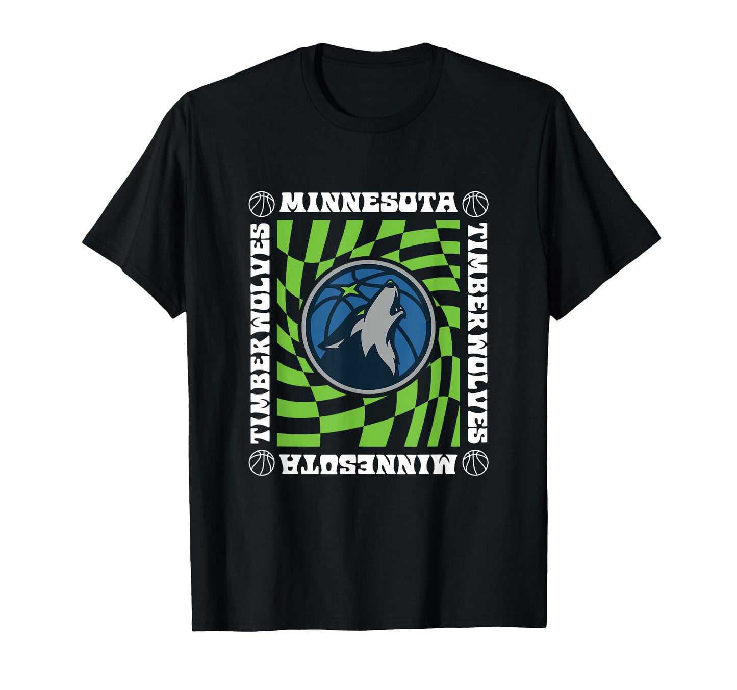 Nba Minnesota Timberwolves T-Shirt - Minimalist Print Men Women - T-Shirt, Sweatshirt, Hoodie