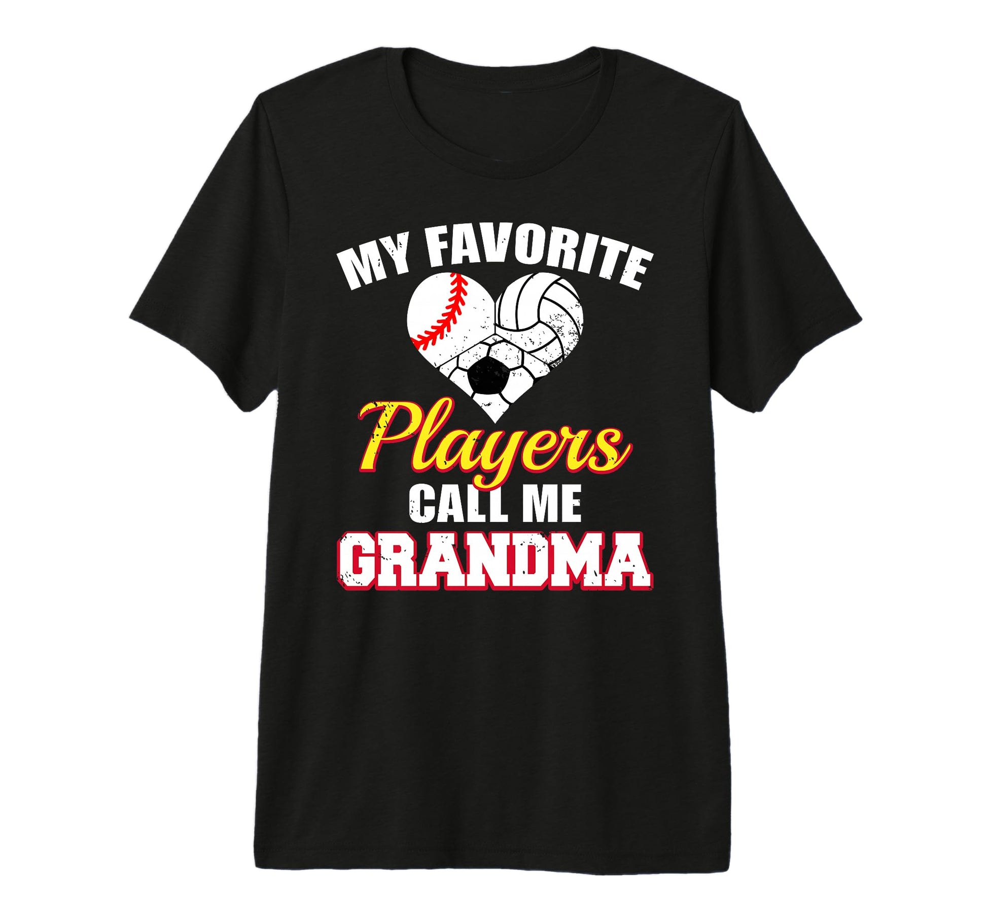 My Favorite Players Baseball Volleyball T-Shirt - Trendy Graphic Men Women - T-Shirt, Sweatshirt, Hoodie