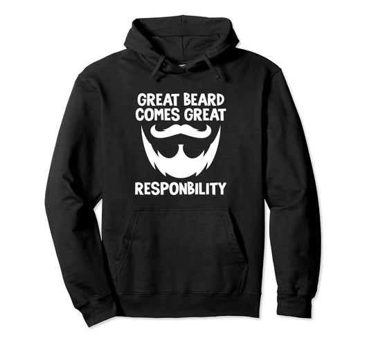 Bearded Guy Funny Beard Lover Mustache I Hoodie - Trendy Graphic Unisex - T-Shirt, Sweatshirt, Hoodie