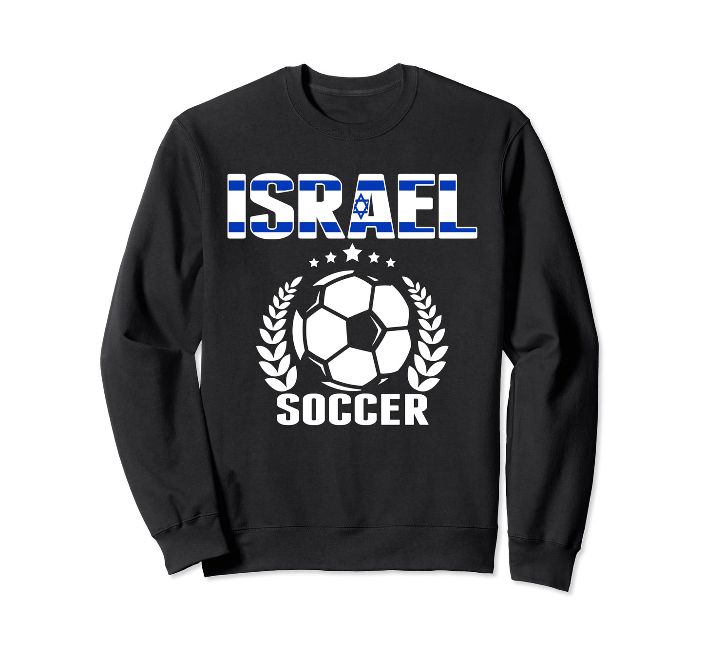 Israel Soccer Fans Jersey Proud Sweatshirt - Unique Graphic for Adults - T-Shirt, Sweatshirt, Hoodie