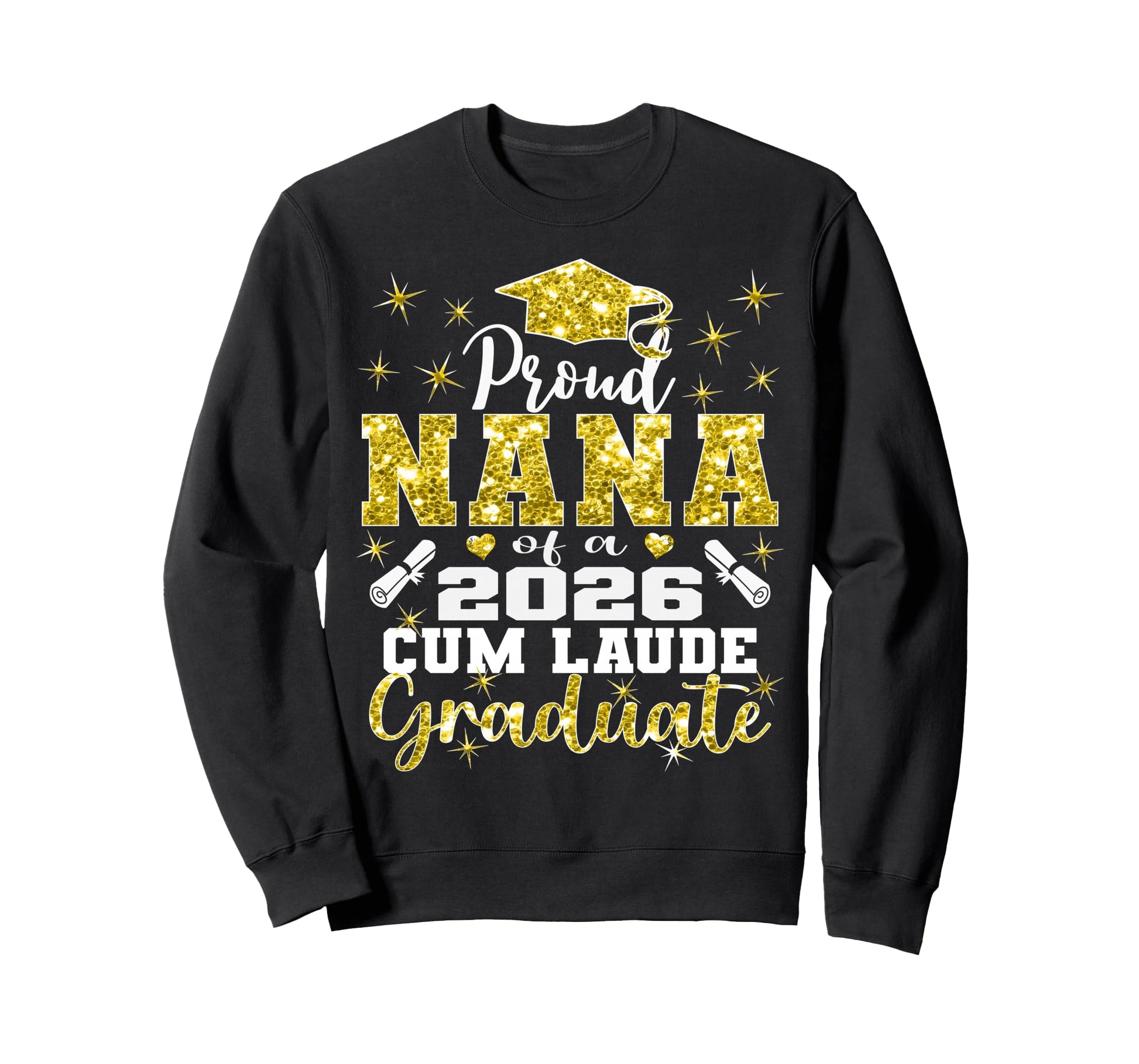 Proud Homie 2026 Cum Laude Sweatshirt - Casual Everyday Wear Unisex - T-Shirt, Sweatshirt, Hoodie