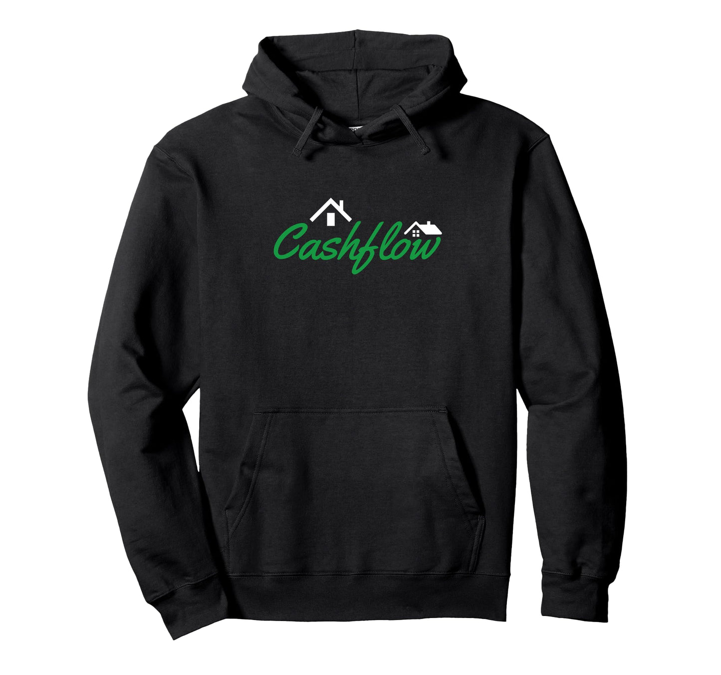 Cashflow House Real Estate Investor Hoodie - Minimalist Print Unisex - T-Shirt, Sweatshirt, Hoodie