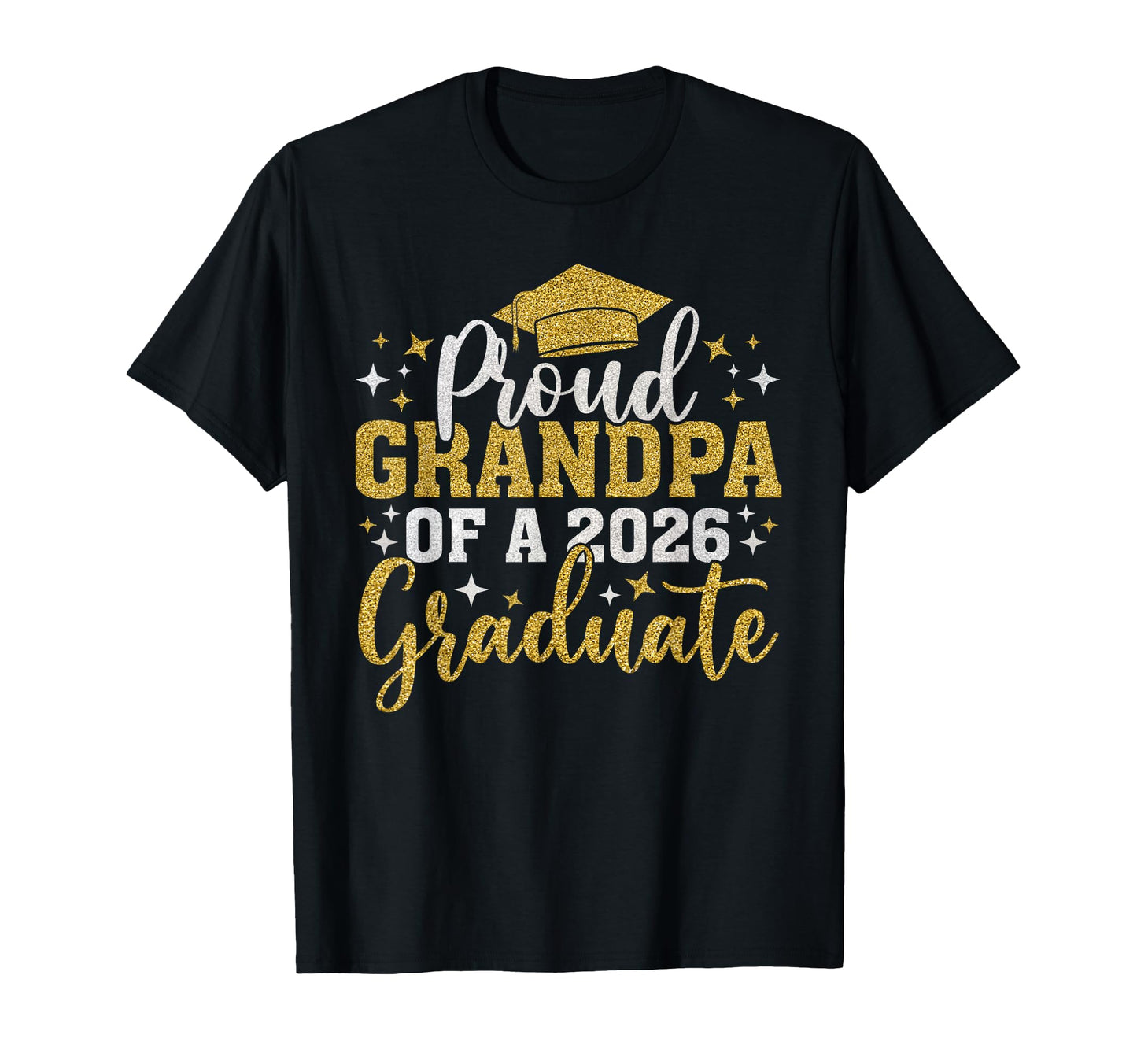 Grandpa Senior 2026 Proud Grandpa T-Shirt - Fun Novelty Design for Adults - T-Shirt, Sweatshirt, Hoodie