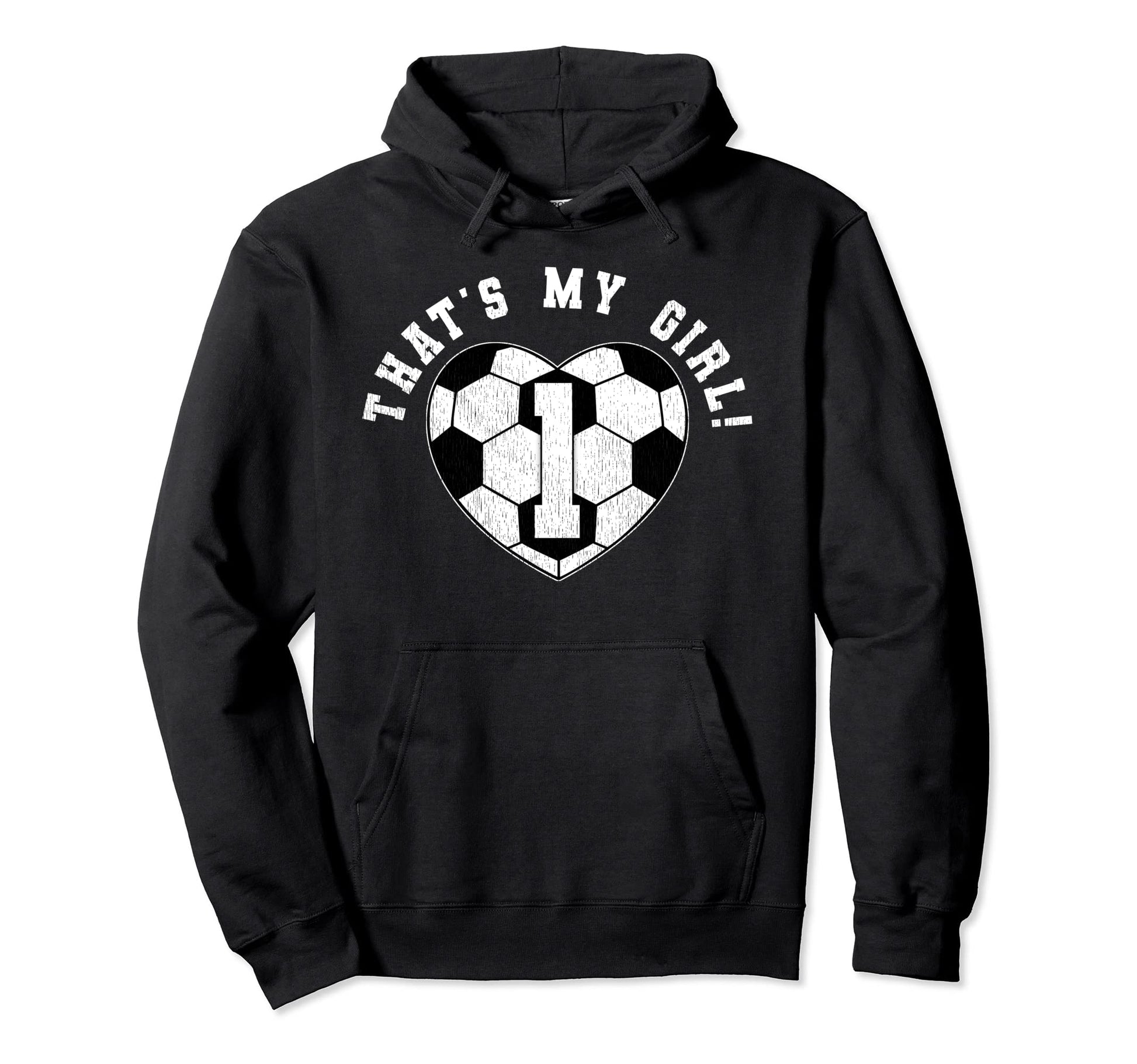 Thats My Soccer Player Mom Dad Jersey Hoodie - Graphic Print for Adults - T-Shirt, Sweatshirt, Hoodie