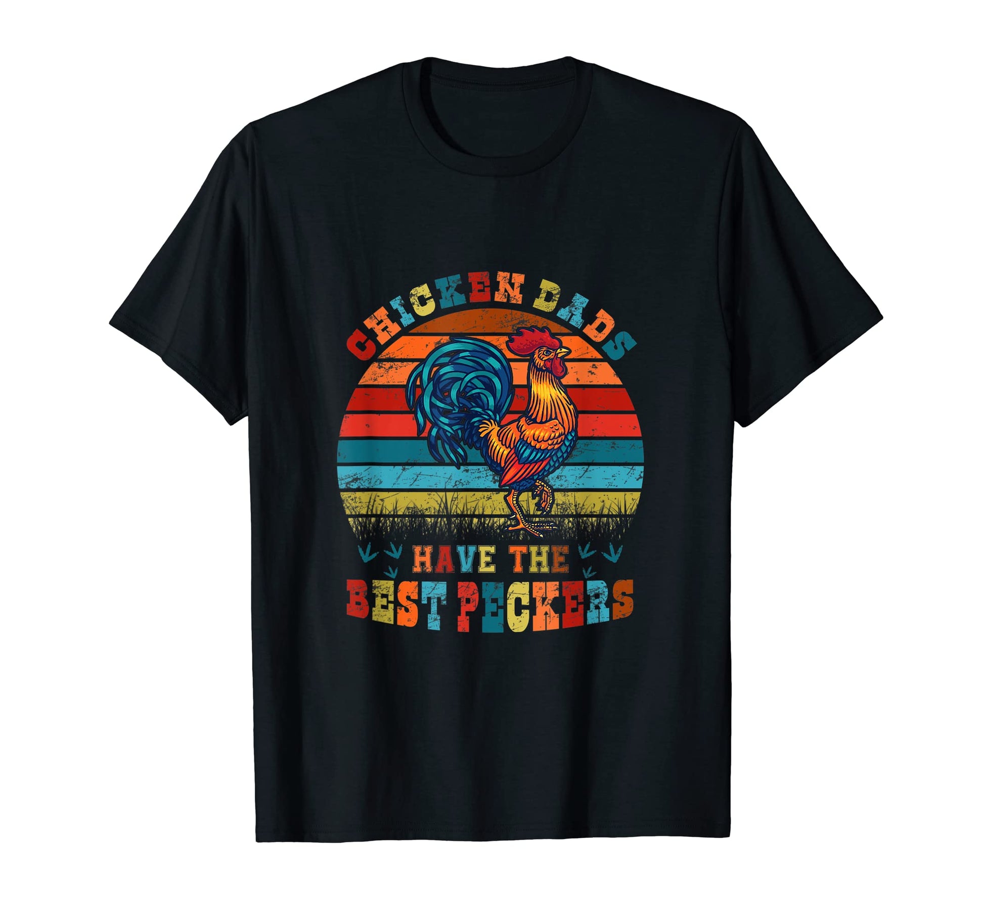 Chicken Dads Have Best Peckers T-Shirt - Aesthetic Graphic Men Women - T-Shirt, Sweatshirt, Hoodie