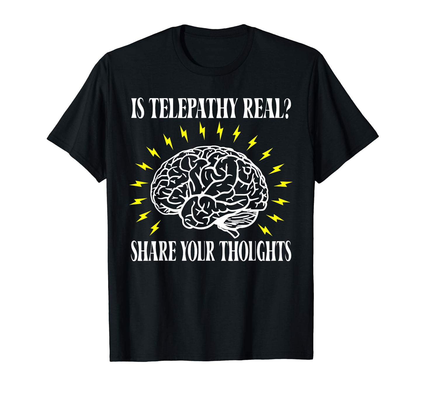 Is Telepathy Real Funny Esp Psychic T-Shirt - Aesthetic Graphic Men Women - T-Shirt, Sweatshirt, Hoodie
