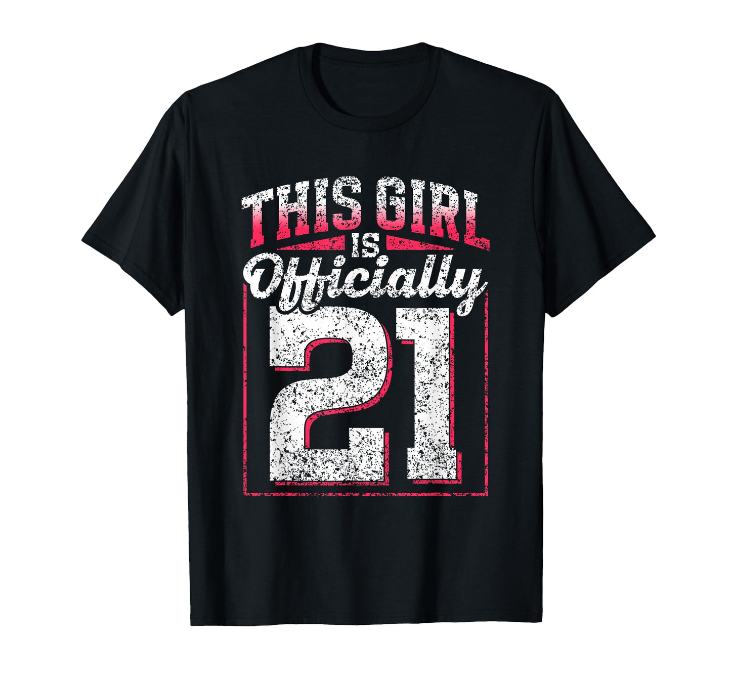 This Is 21 Years Party Birthday T-Shirt - Fun Novelty Design for Adults - T-Shirt, Sweatshirt, Hoodie