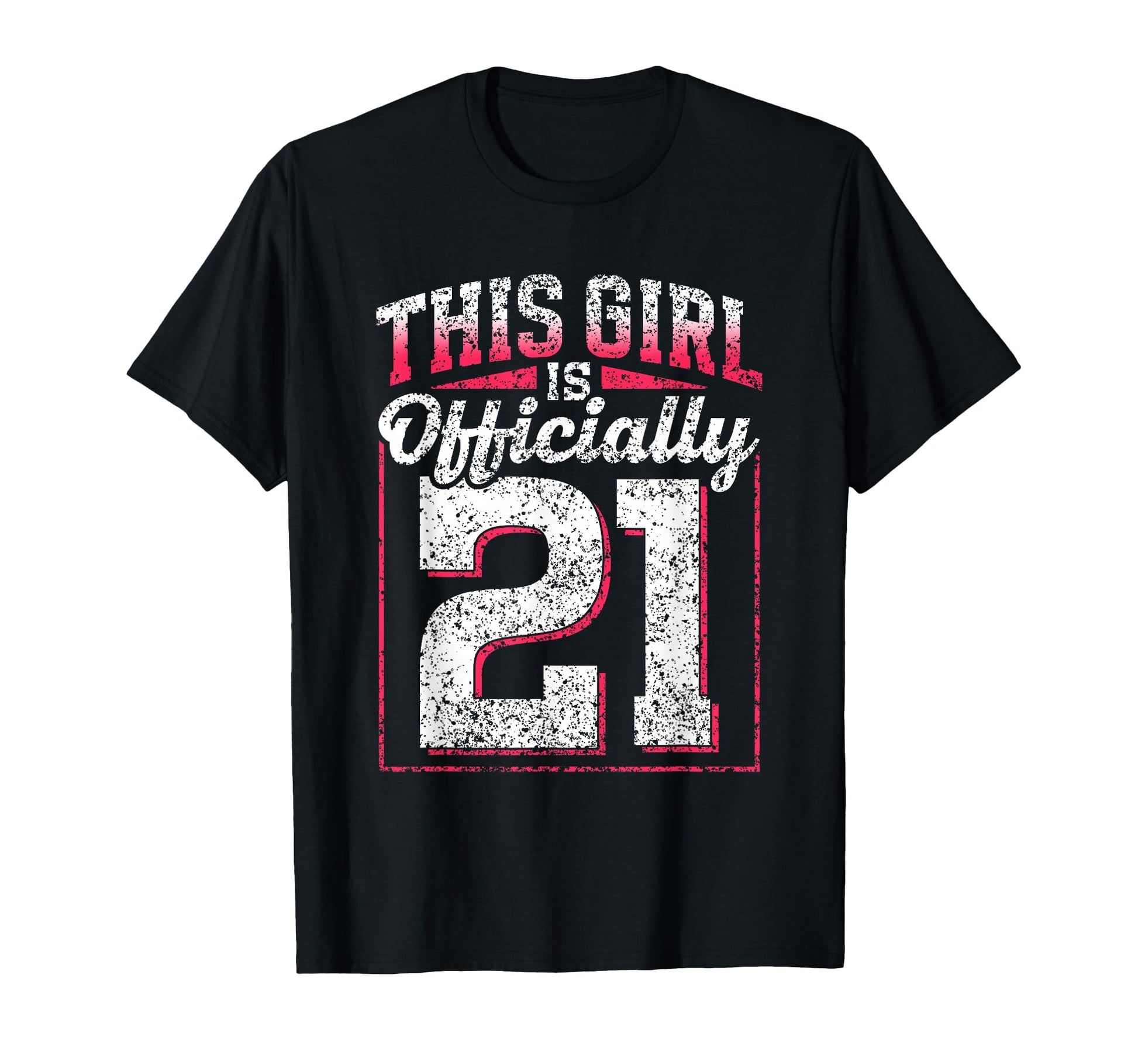 This Is 21 Years Party Birthday T-Shirt - Fun Novelty Design for Adults - T-Shirt, Sweatshirt, Hoodie
