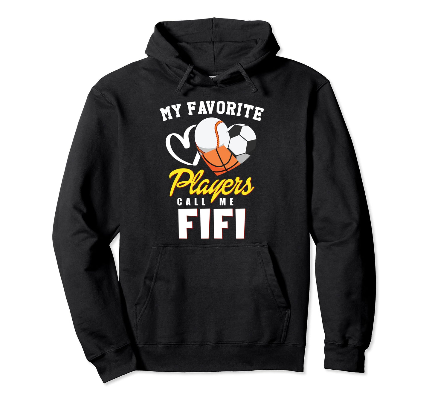 My Favorite Players Baseball Soccer Hoodie - Aesthetic Graphic for Adults - T-Shirt, Sweatshirt, Hoodie
