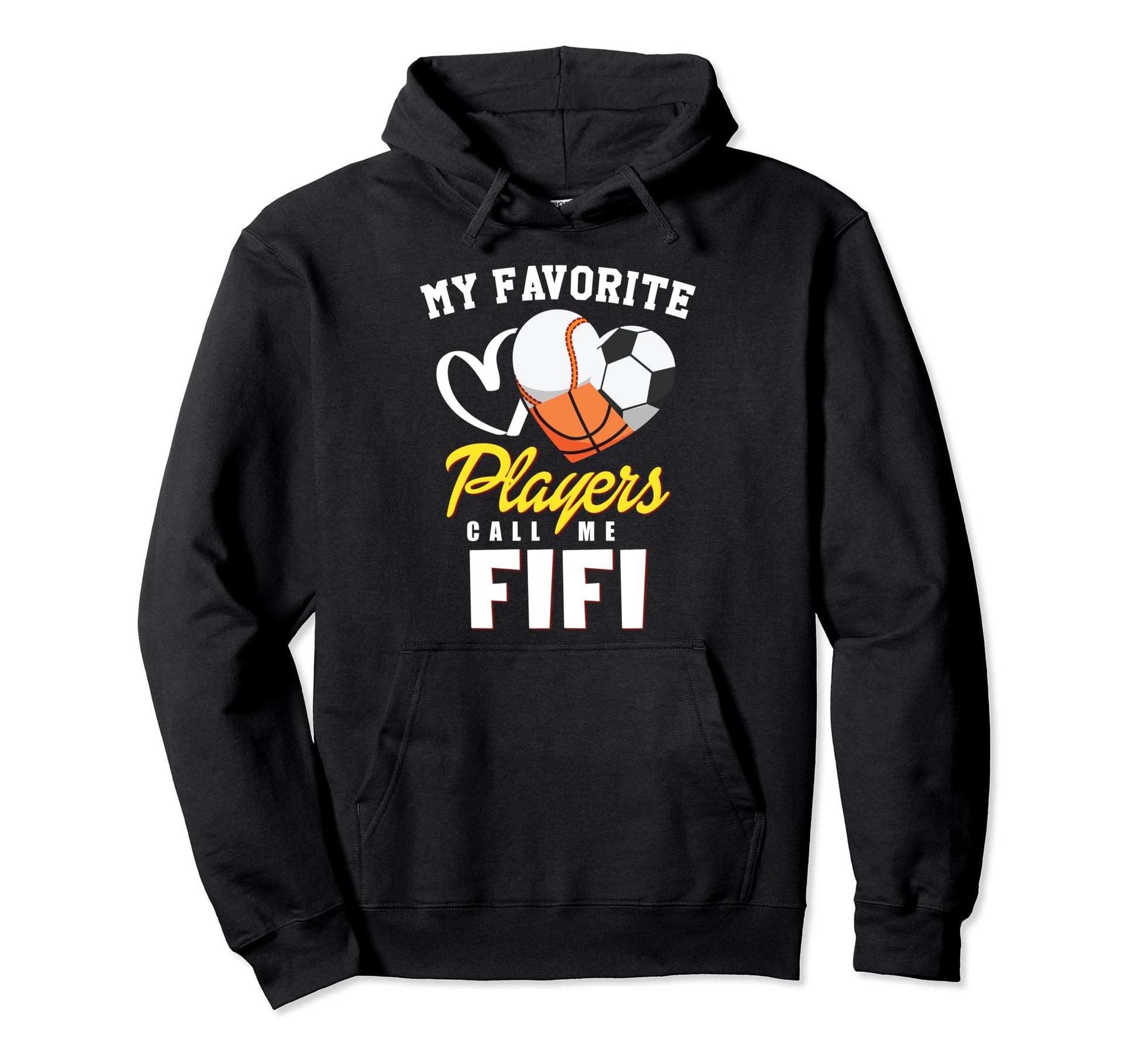 My Favorite Players Baseball Soccer Hoodie - Aesthetic Graphic for Adults - T-Shirt, Sweatshirt, Hoodie