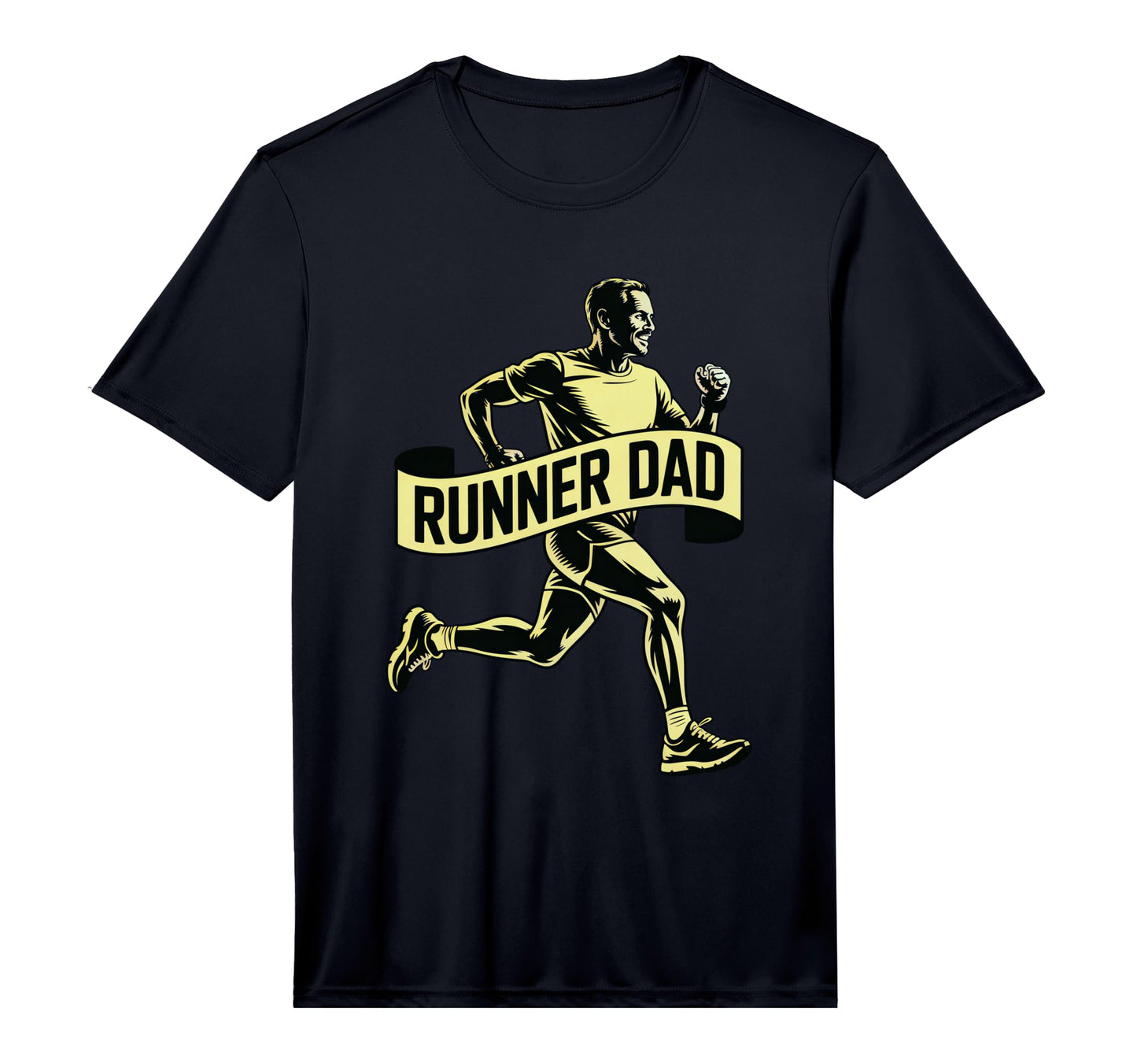 Runner Dad Running Lover Sports Athletic T-Shirt - Novelty Apparel Unisex - T-Shirt, Sweatshirt, Hoodie