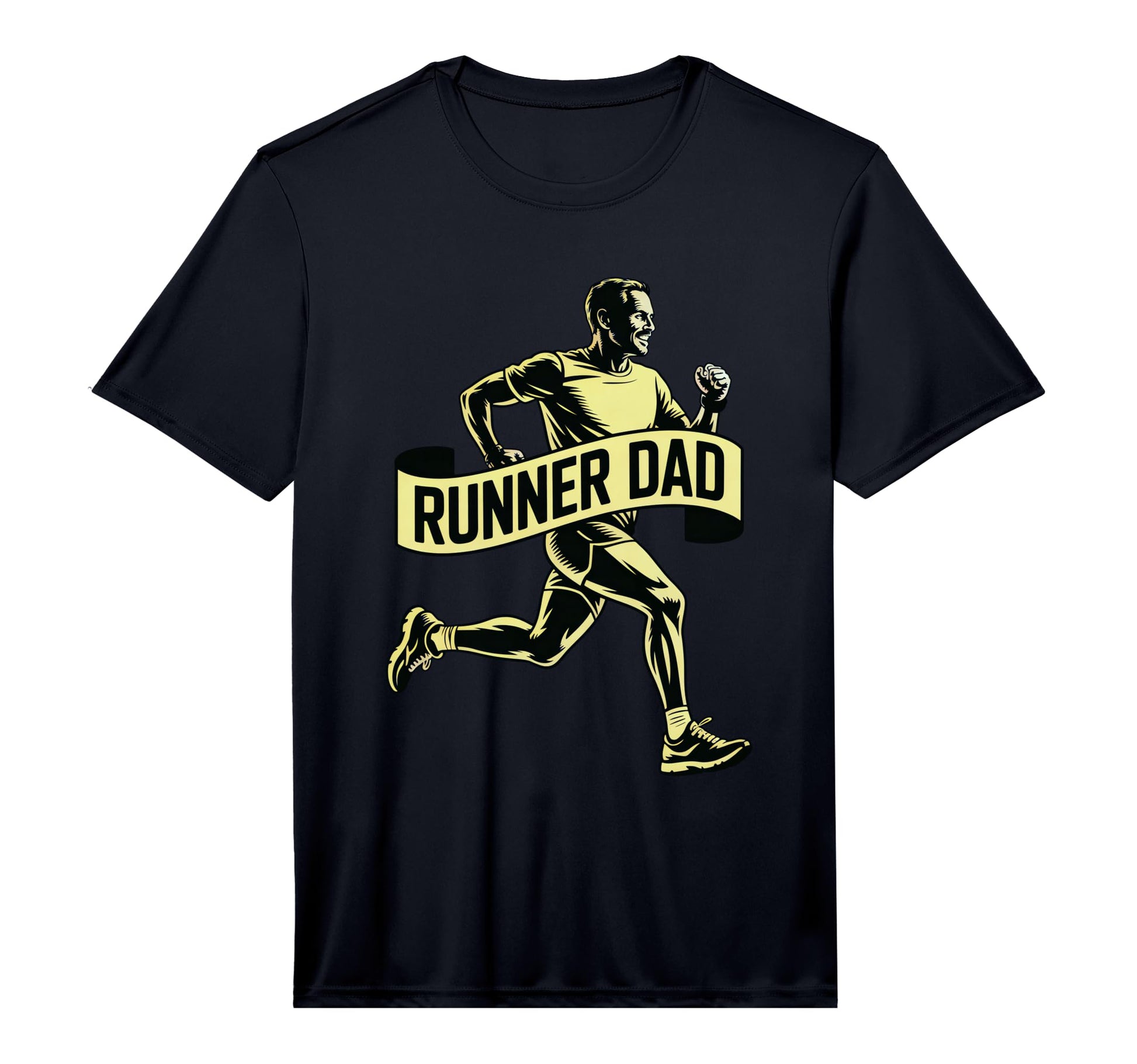 Runner Dad Running Lover Sports Athletic T-Shirt - Novelty Apparel Unisex - T-Shirt, Sweatshirt, Hoodie