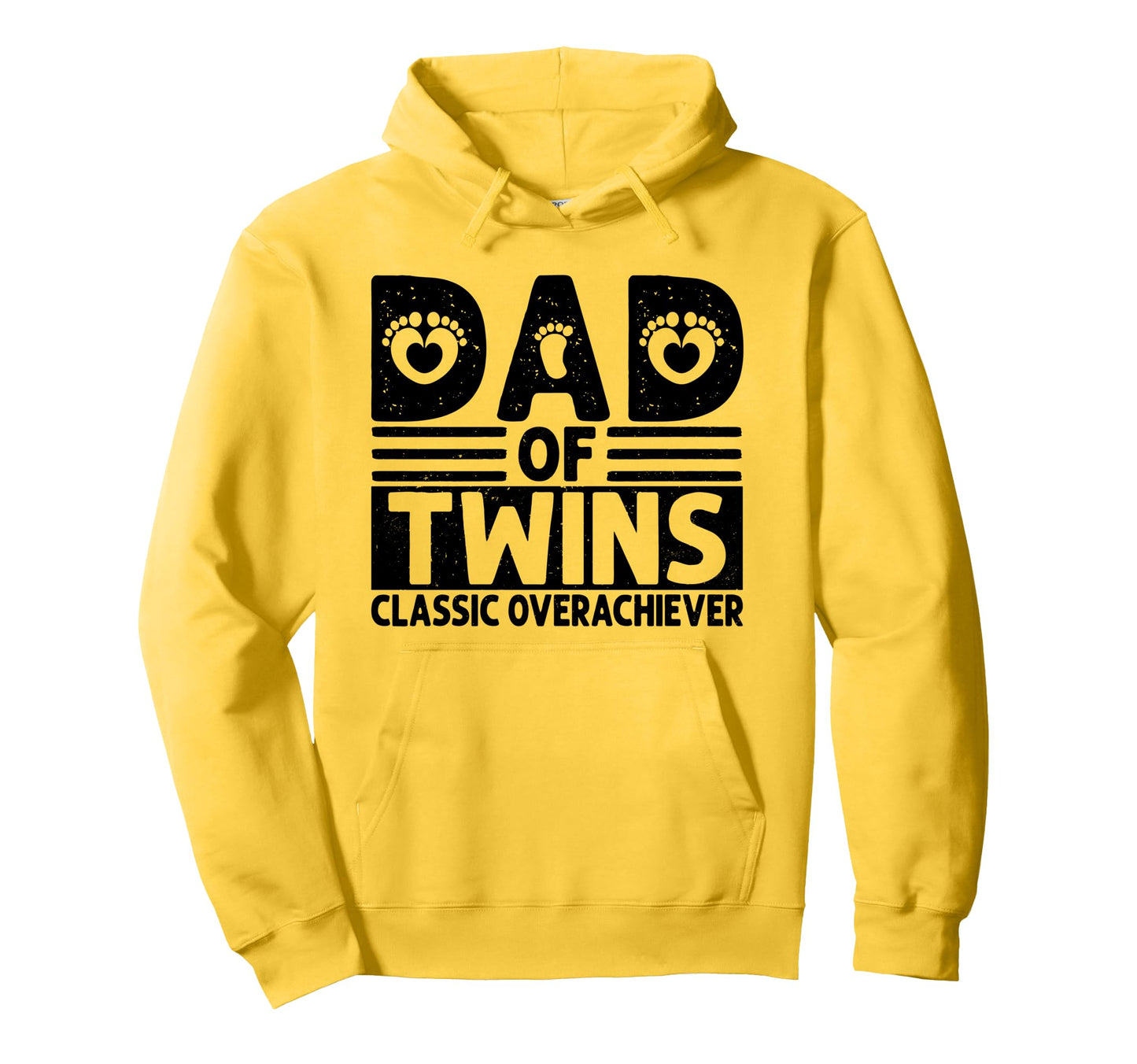 Dad Twins Overachiever Father Twins Hoodie - Casual Everyday Wear Unisex - T-Shirt, Sweatshirt, Hoodie