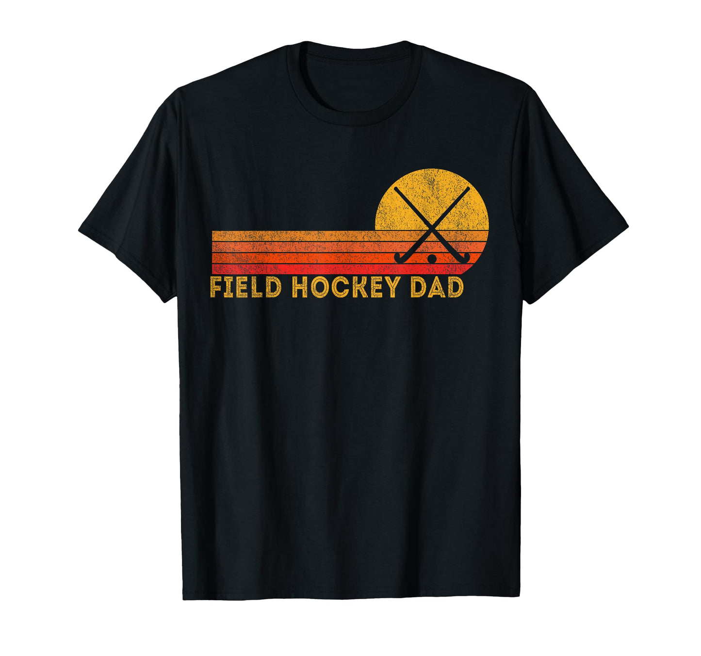 Field Hockey Dad Ball Dad Field Hockey Game T-Shirt - Graphic Print Unisex - T-Shirt, Sweatshirt, Hoodie