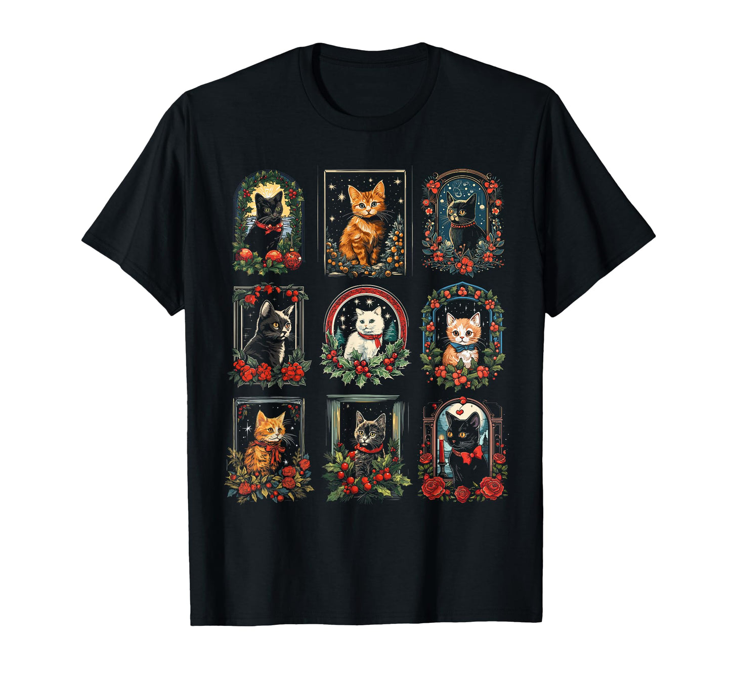 Kitten Cats T-Shirt - Minimalist Print Men Women - T-Shirt, Sweatshirt, Hoodie