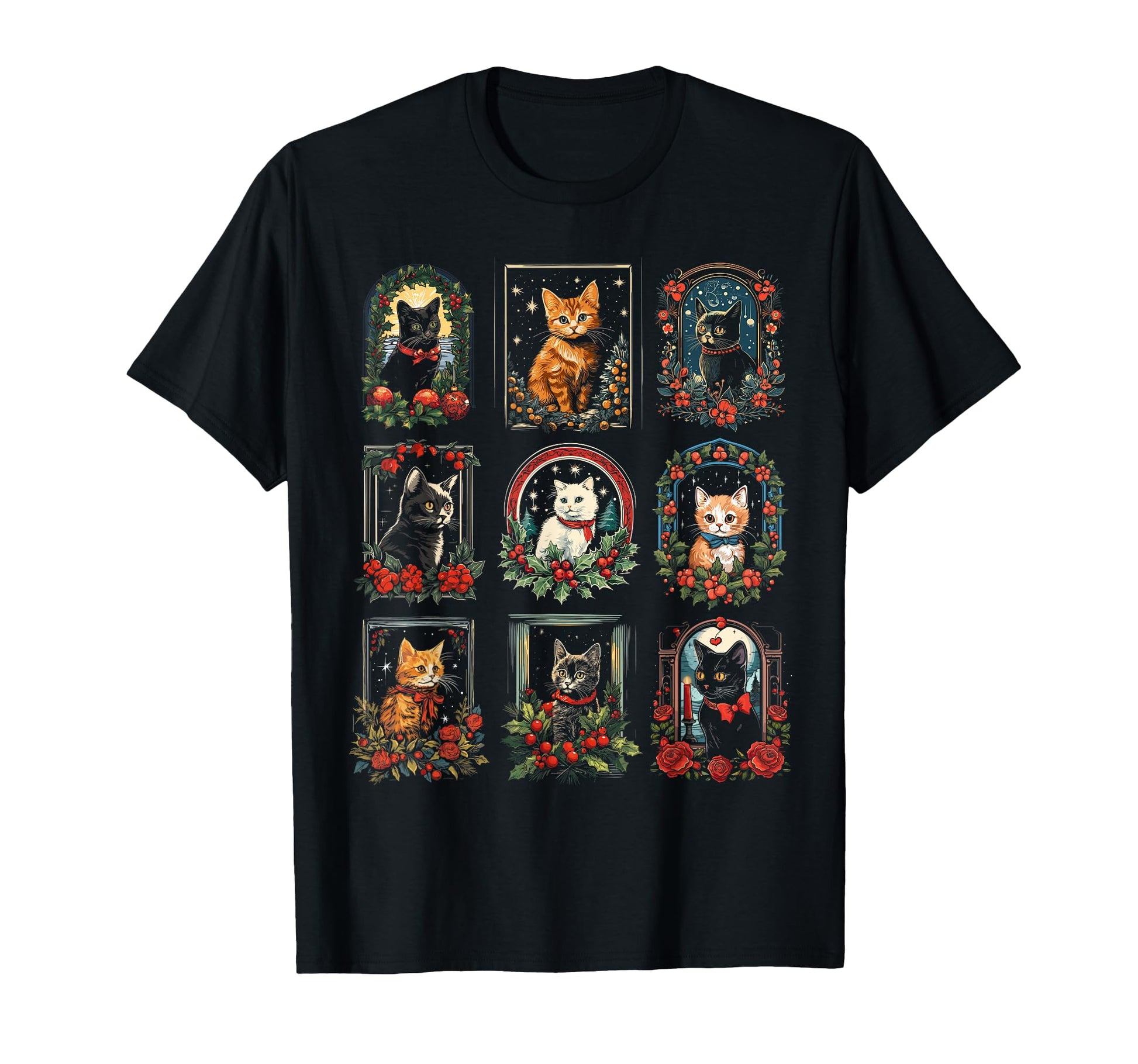Kitten Cats T-Shirt - Minimalist Print Men Women - T-Shirt, Sweatshirt, Hoodie