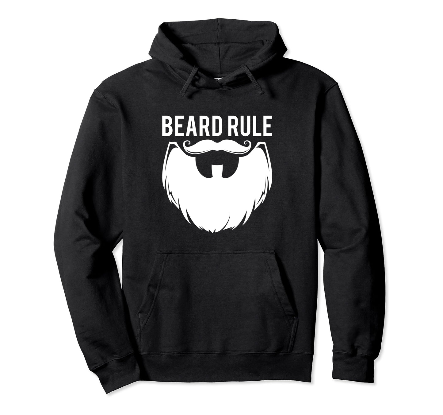 Bearded Guy Funny Beard Lover Hoodie - Minimalist Print for Adults - T-Shirt, Sweatshirt, Hoodie