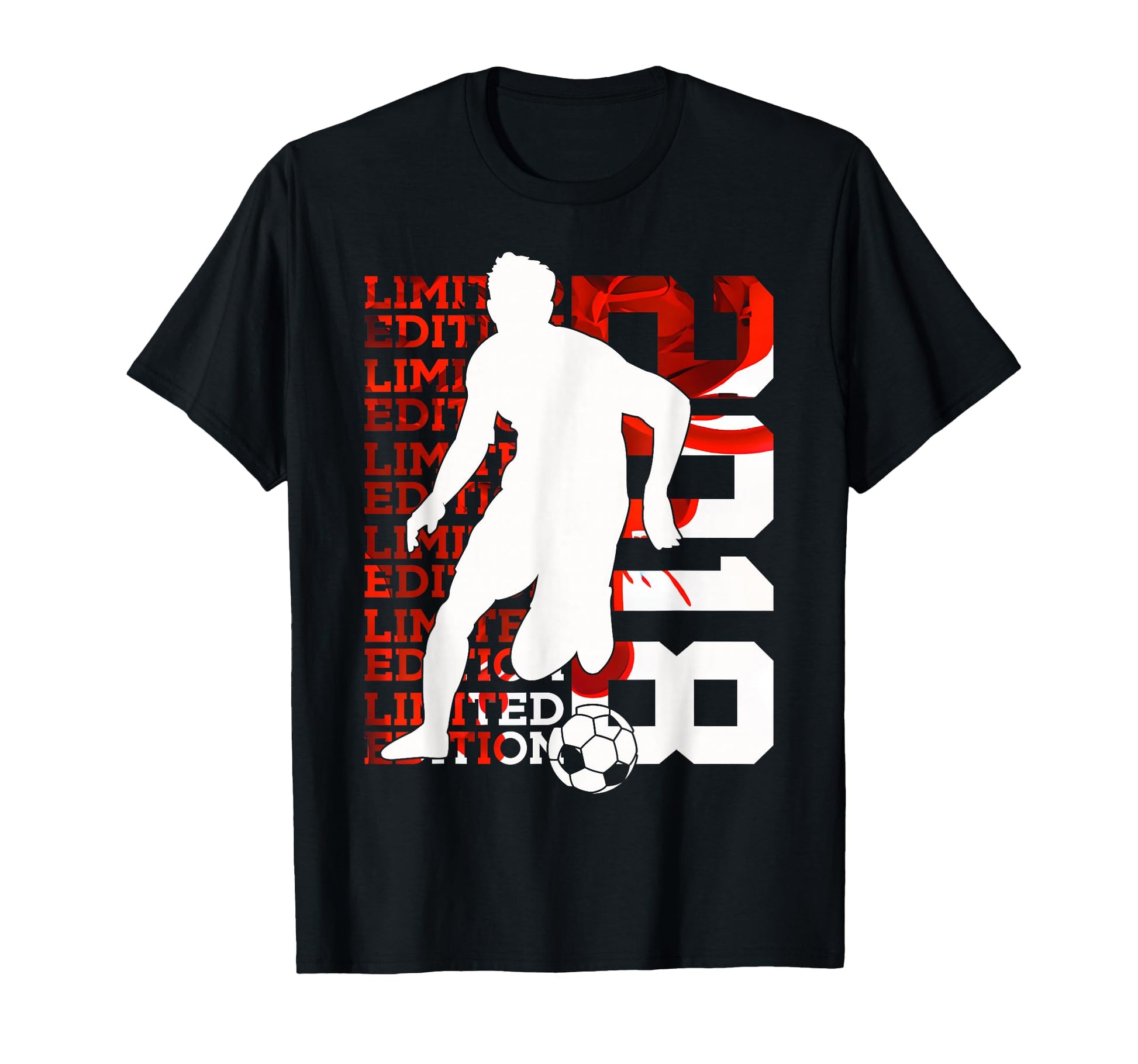 2018 8 Years Soccer 8Th Birthday T-Shirt - Custom Art Print Men Women - T-Shirt, Sweatshirt, Hoodie