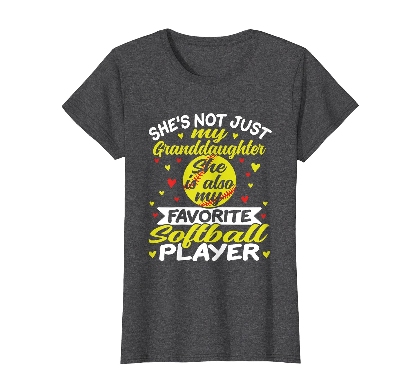 Softball Grandma Grandpa T-Shirt - Graphic Print Men Women - T-Shirt, Sweatshirt, Hoodie