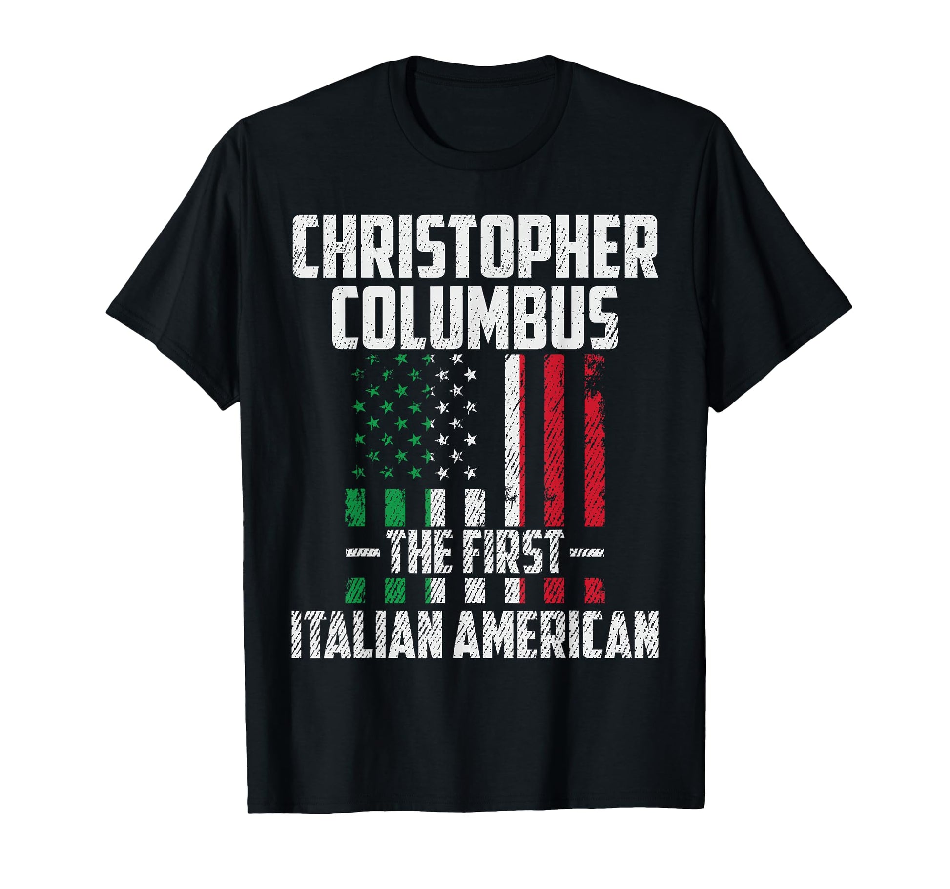 Christopher Columbus First Italian T-Shirt - Custom Art Print Unisex - T-Shirt, Sweatshirt, Hoodie