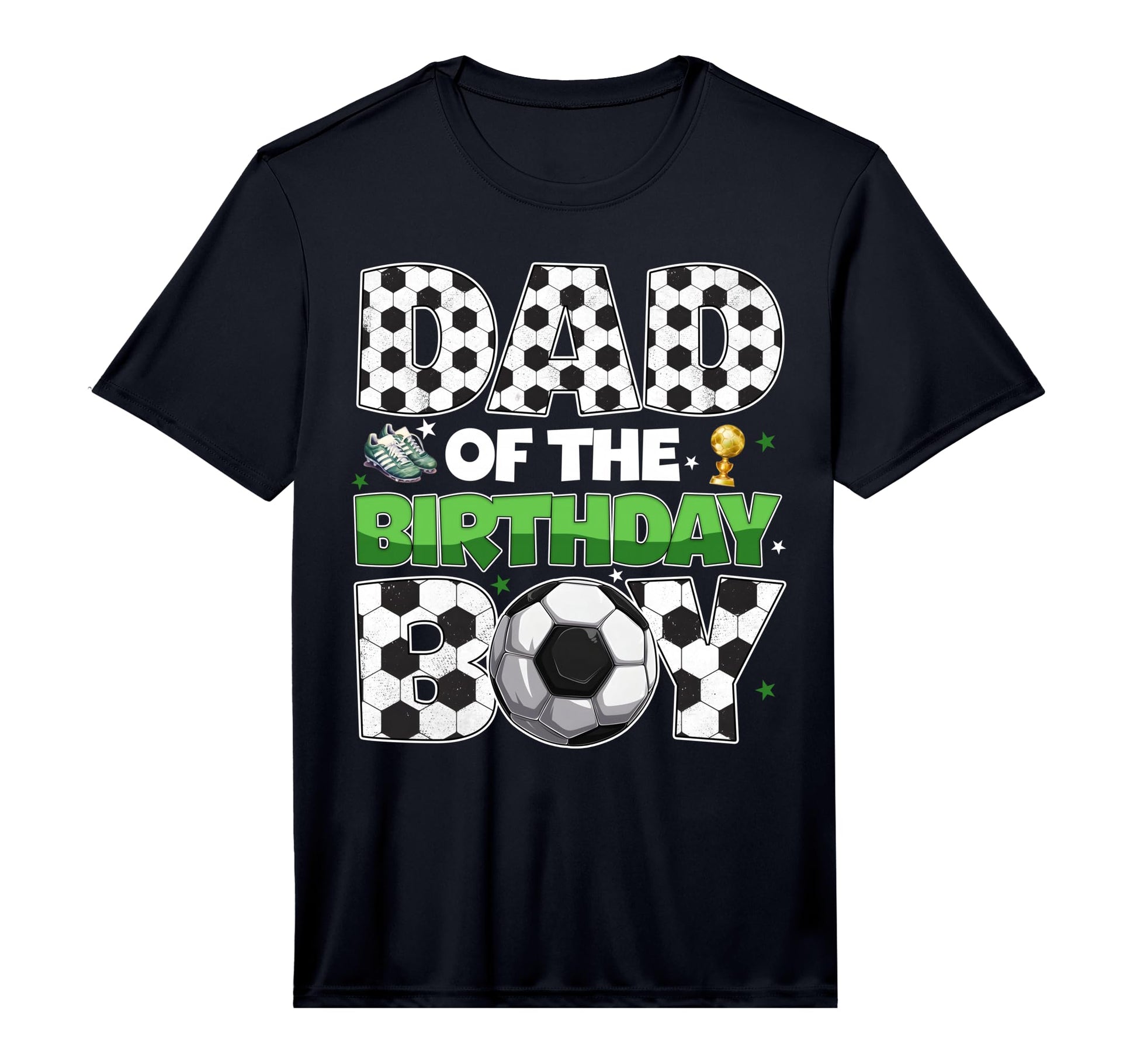 Mens Dad Birthday Soccer Party Family T-Shirt - Novelty Apparel Men Women - T-Shirt, Sweatshirt, Hoodie
